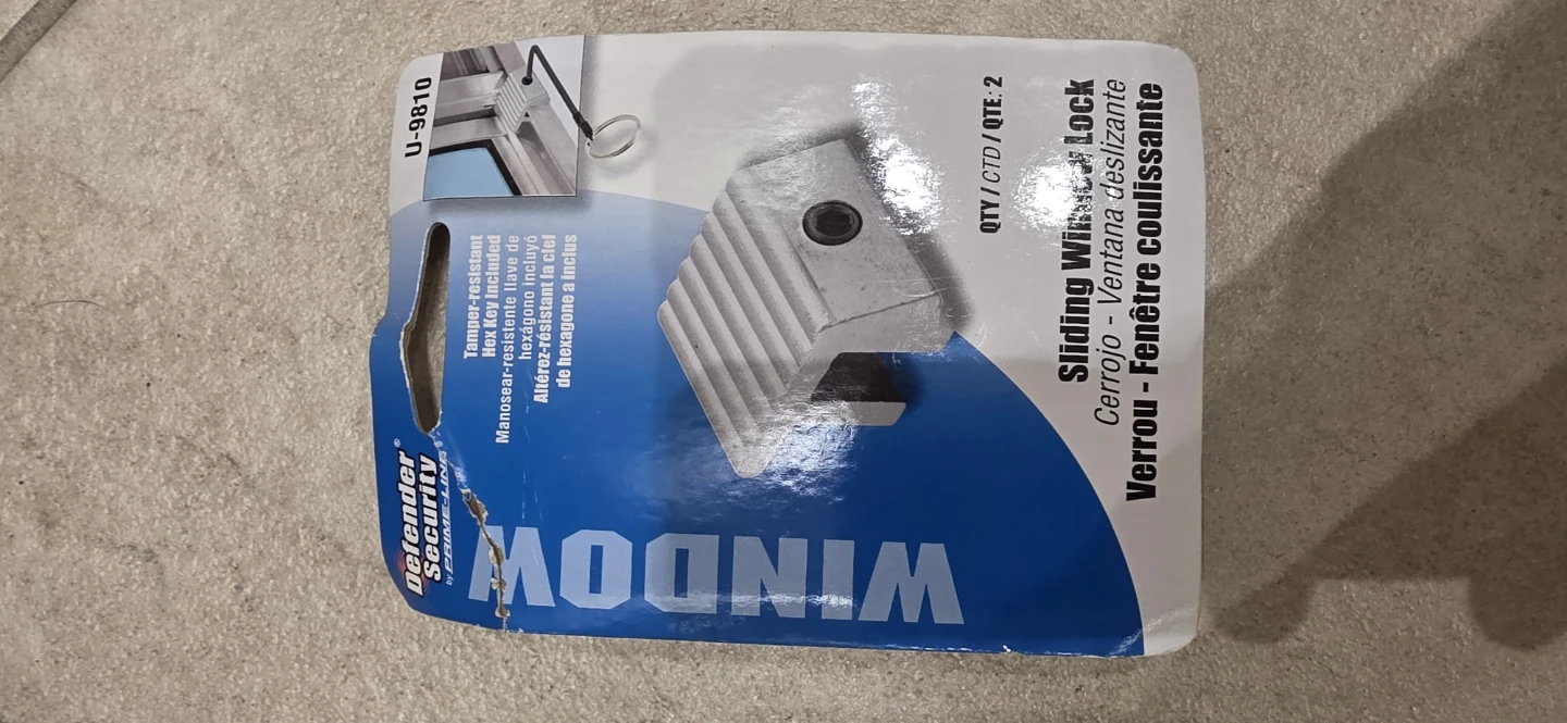 Defender Security Sliding Window Lock - photo 2