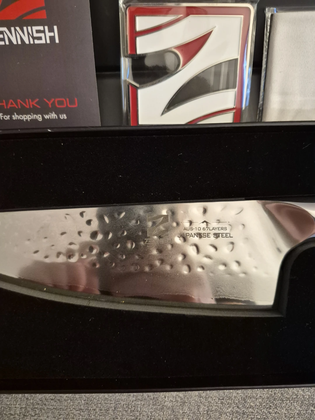 ZENNISH Japanese Steel Chef Knife 8" - photo 3