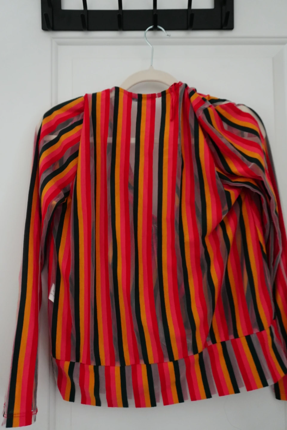 ZARA Woman Striped Long Sleeve Blouse - photo 2