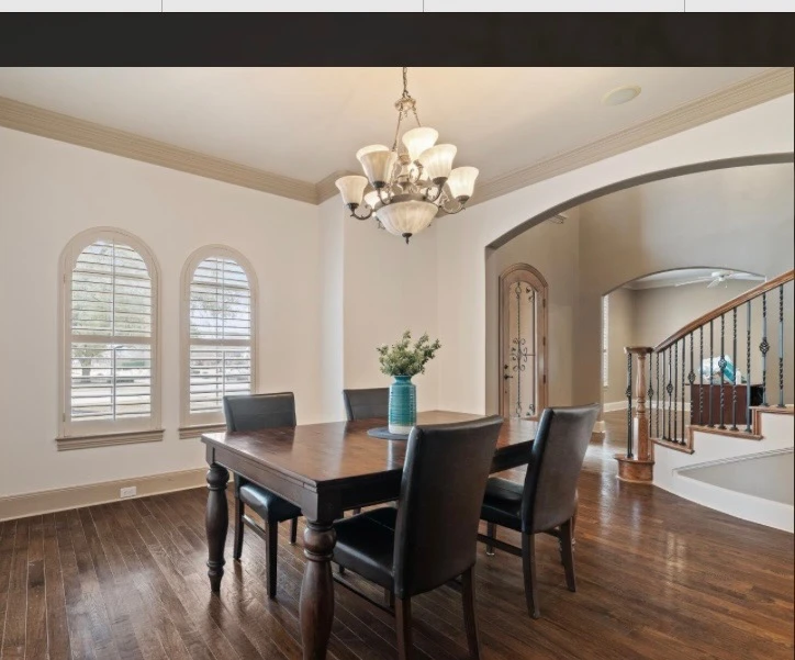 Solid Wood Dining Set with Chairs - photo 2