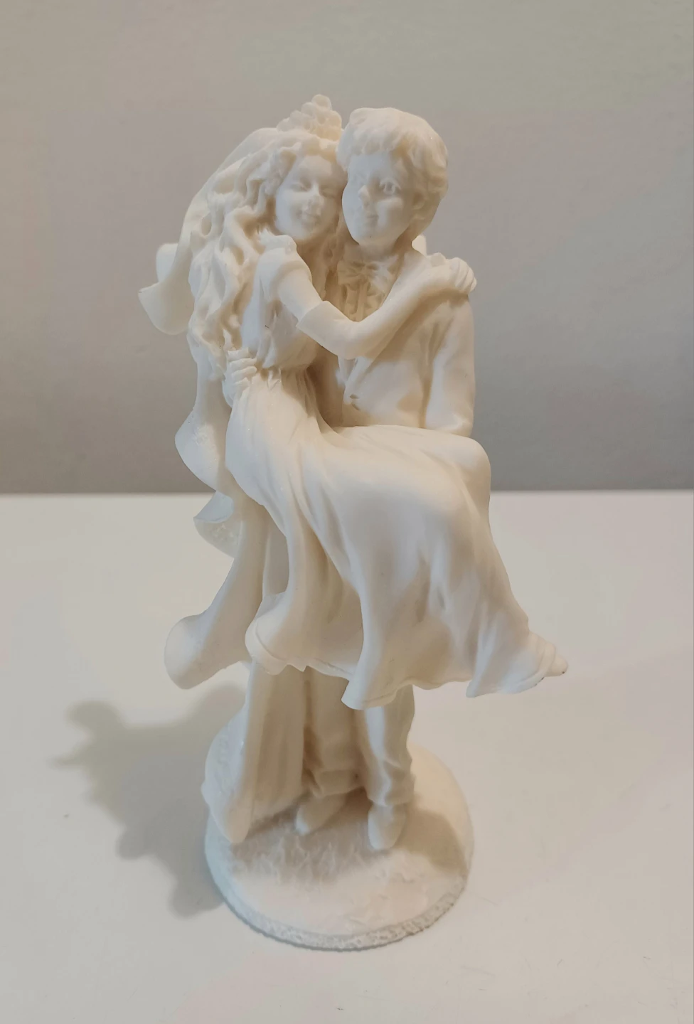 Vtg Just married Signed Artist Armani Figurine