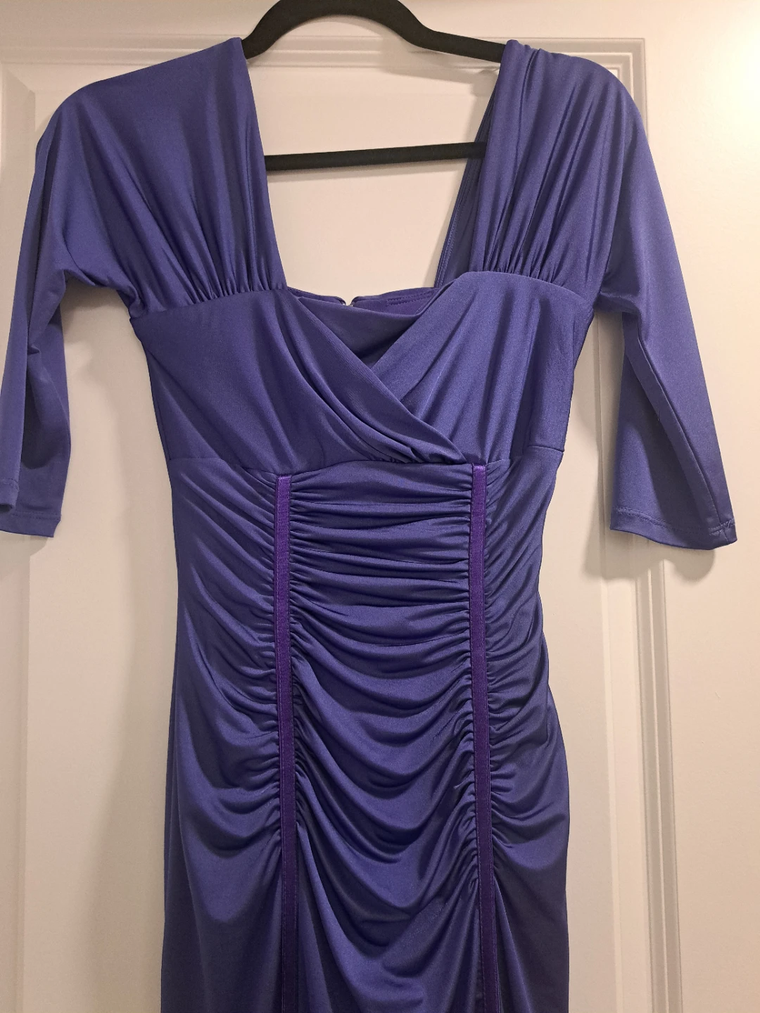 Le Château Ruched Purple Dress - photo 2