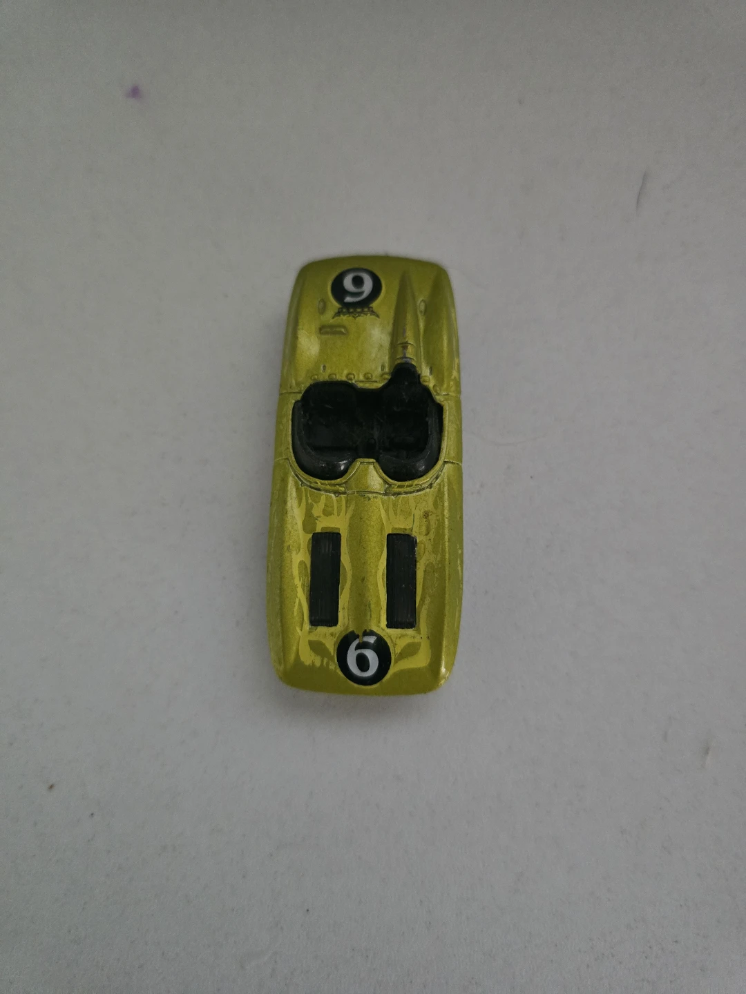 Yellow Toy Race Car - photo 2