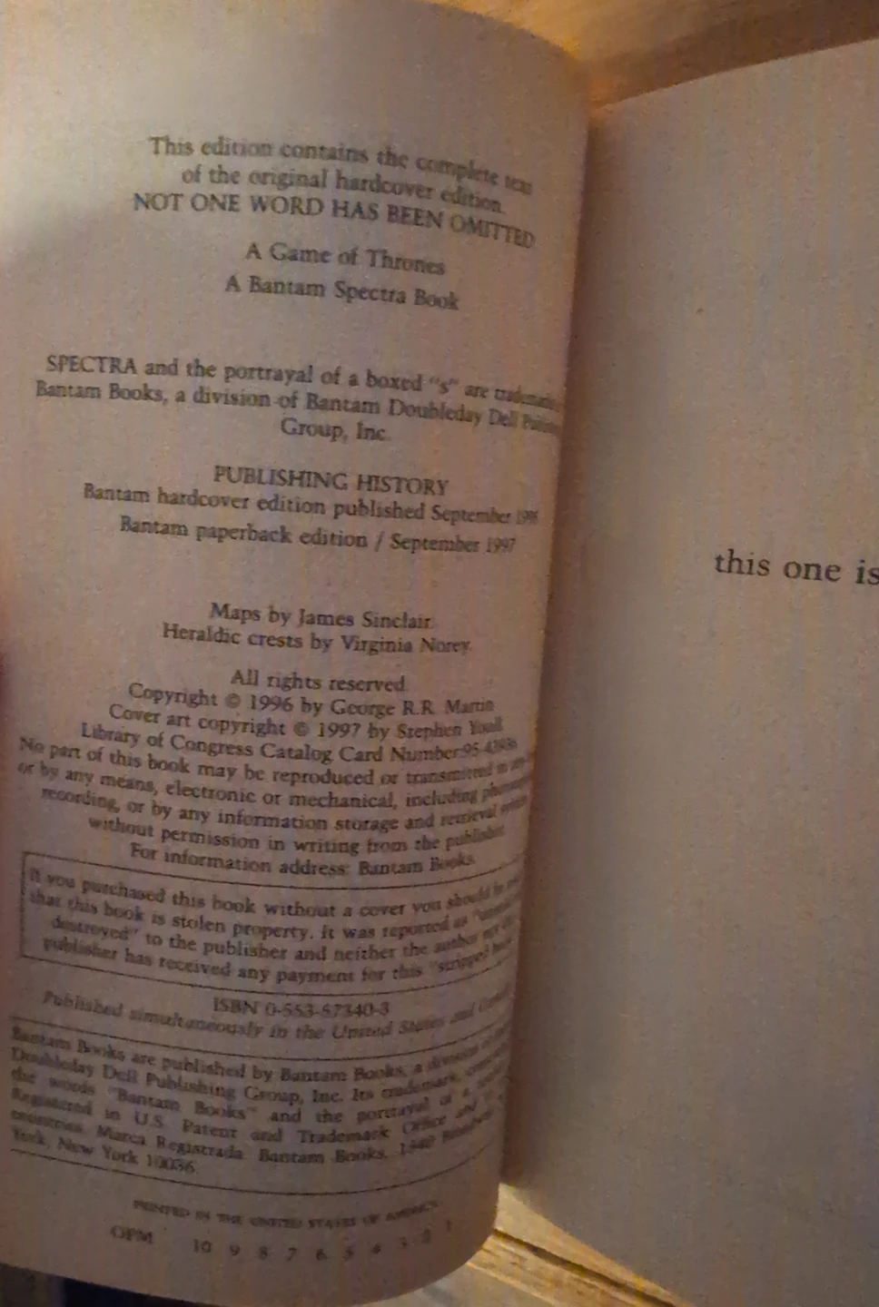 A Game of Thrones by George R. R. Martin - photo 4