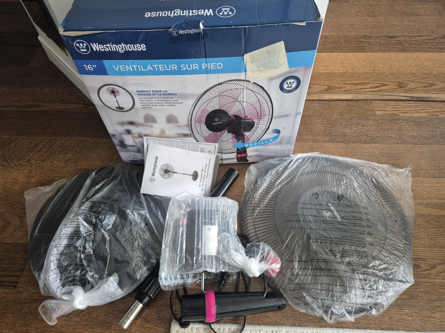 Westinghouse 16" Pedestal Fan