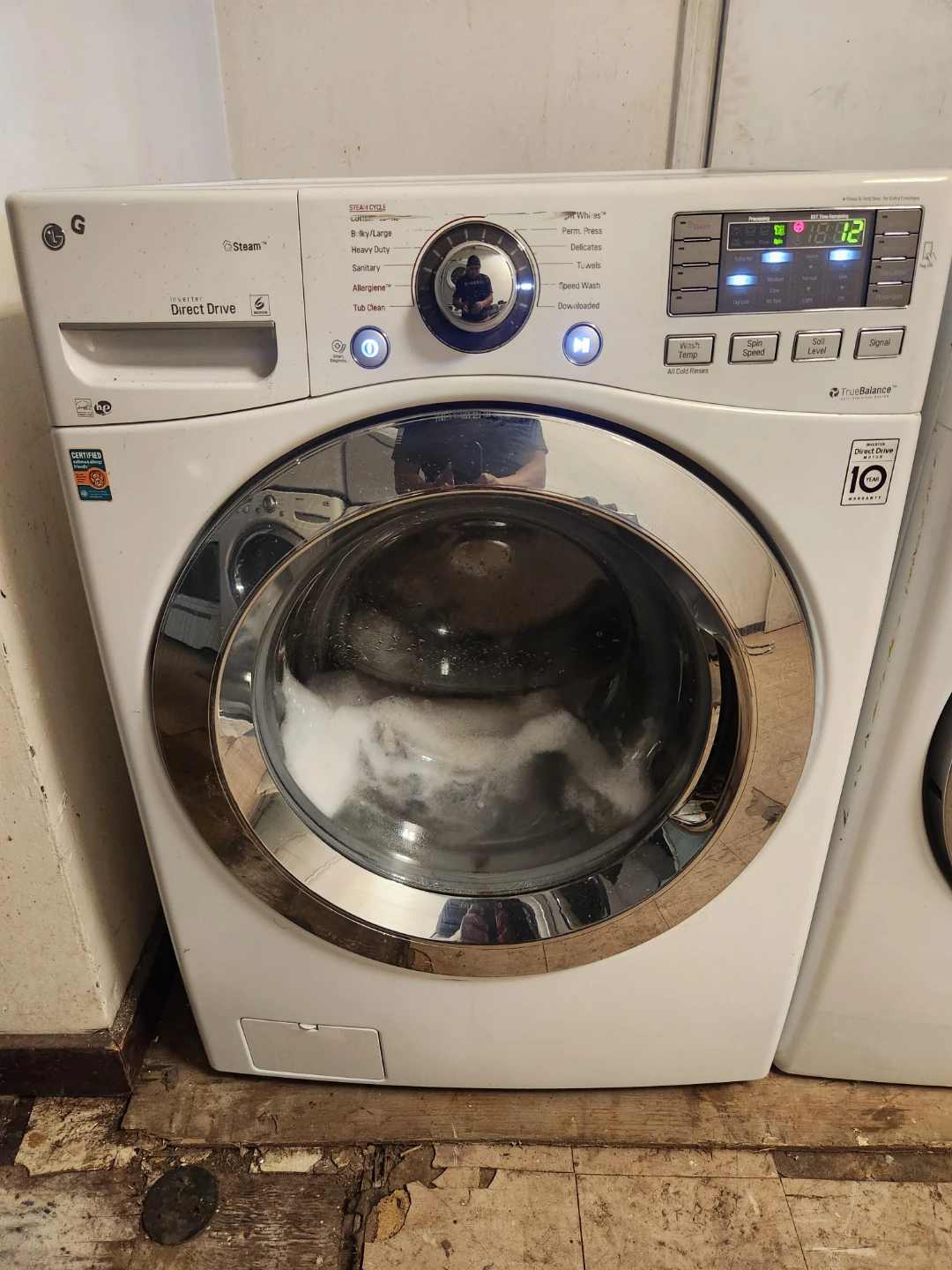LG Front Load Washer and Dryer Set - photo 3
