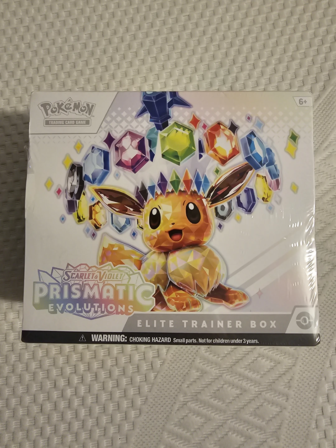 Pokemon Scarlet & Violet Prismatic Evolutions Elite Trainer Box