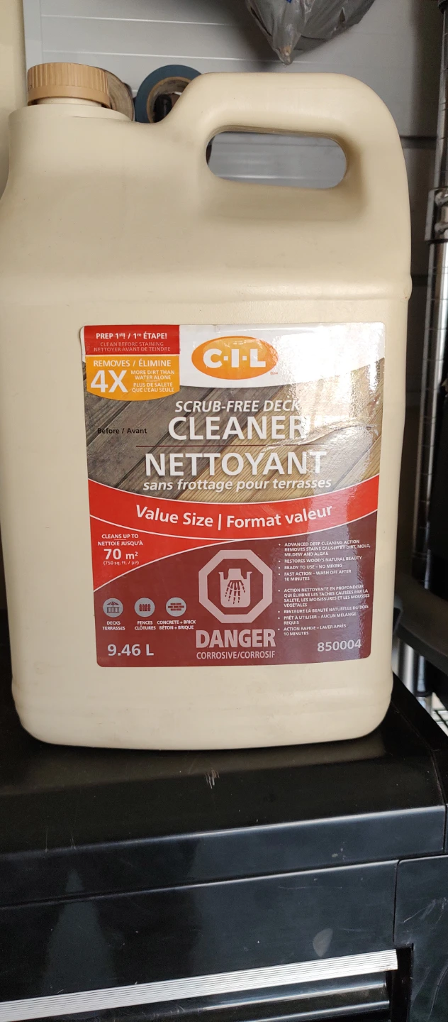 CIL Scrub-Free Deck Cleaner