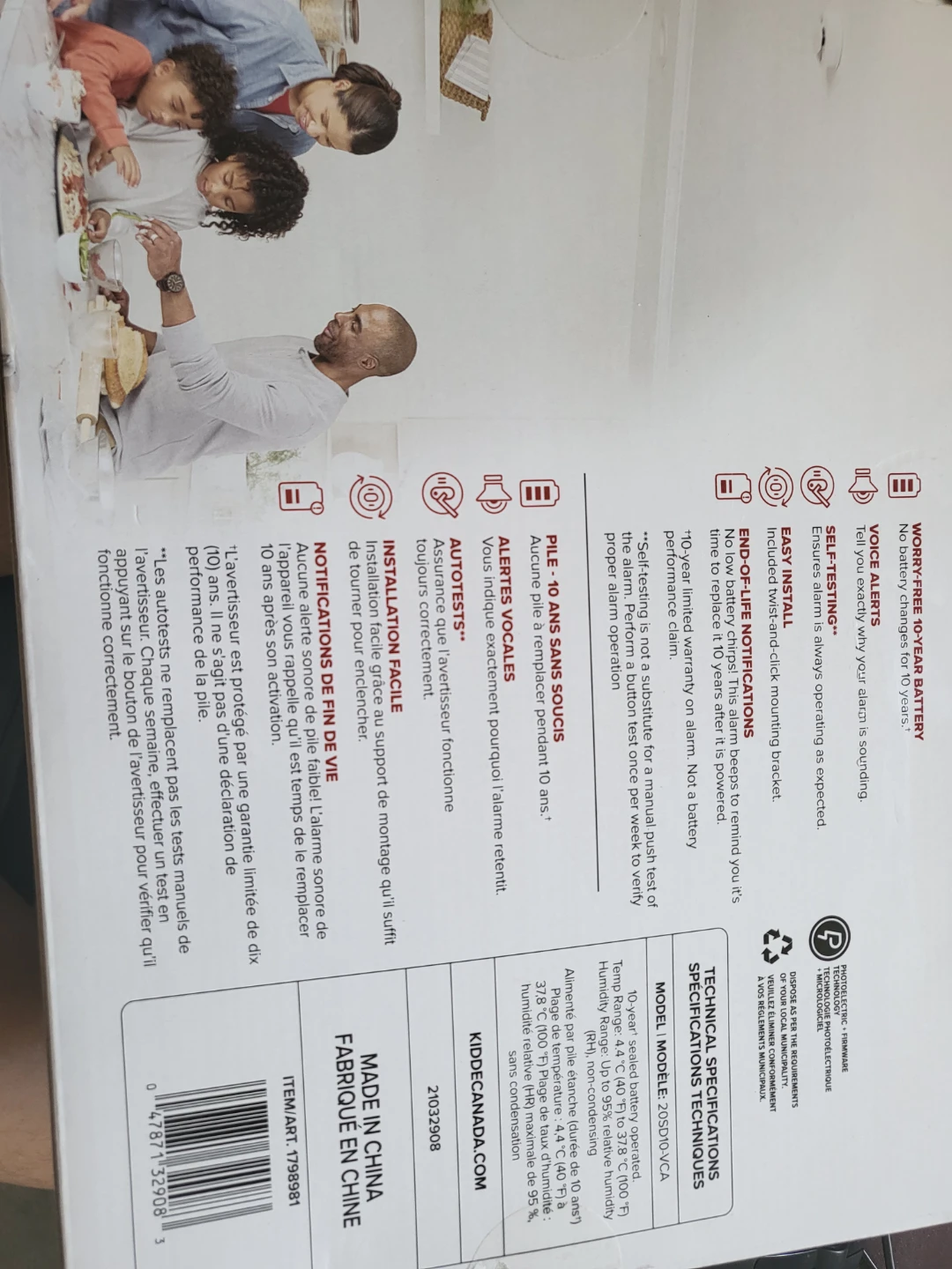 Kidde 2-Pack 10-Year Smoke Alarms - photo 2