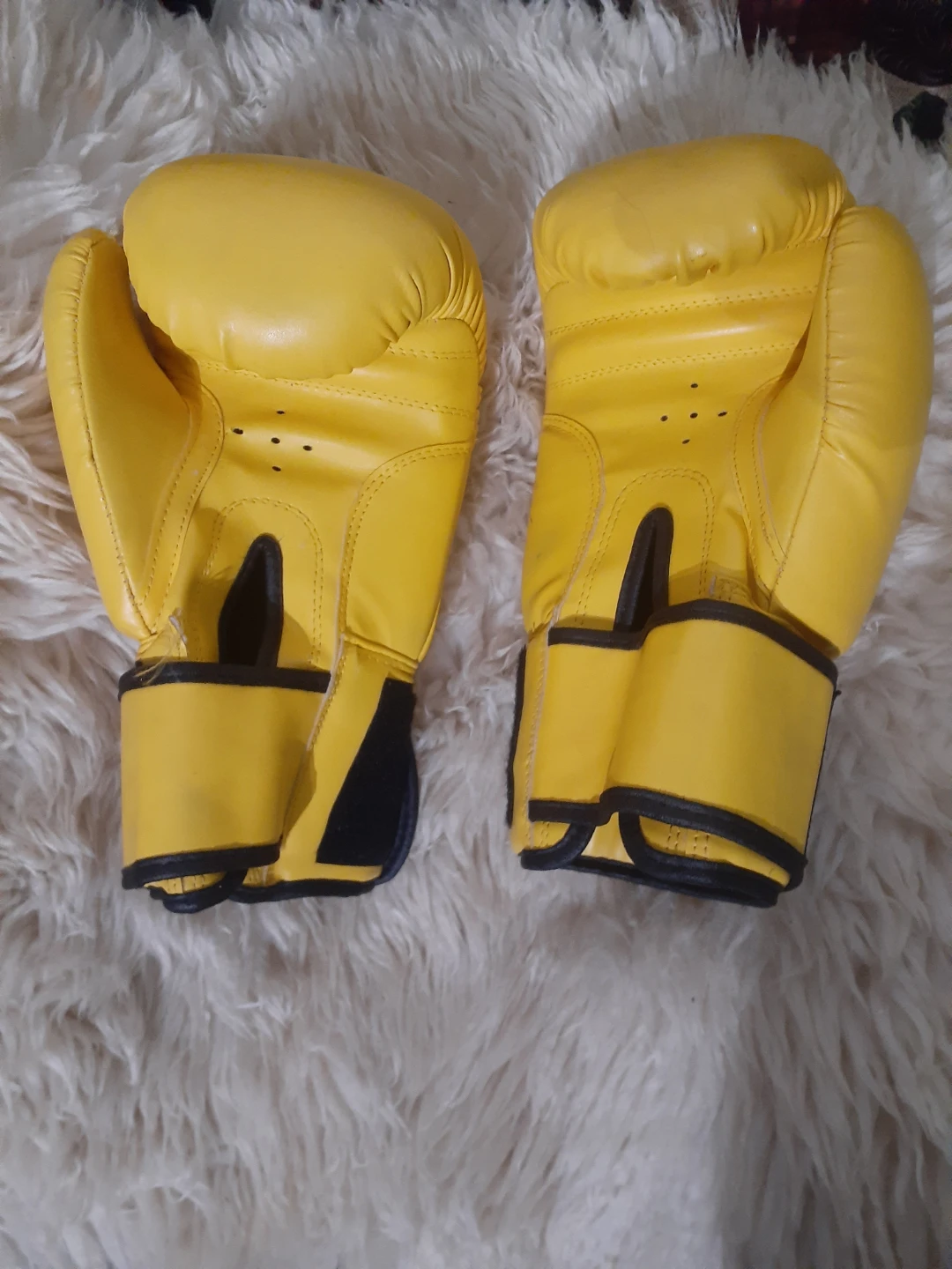 Bloor Fitness Yellow Boxing Gloves 12oz