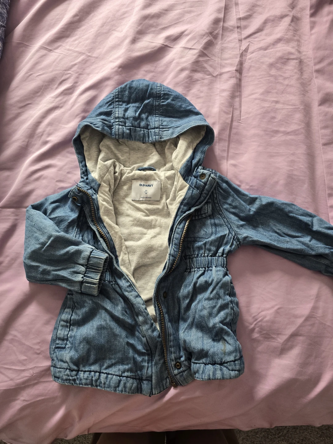 Old Navy Denim Hooded Jacket