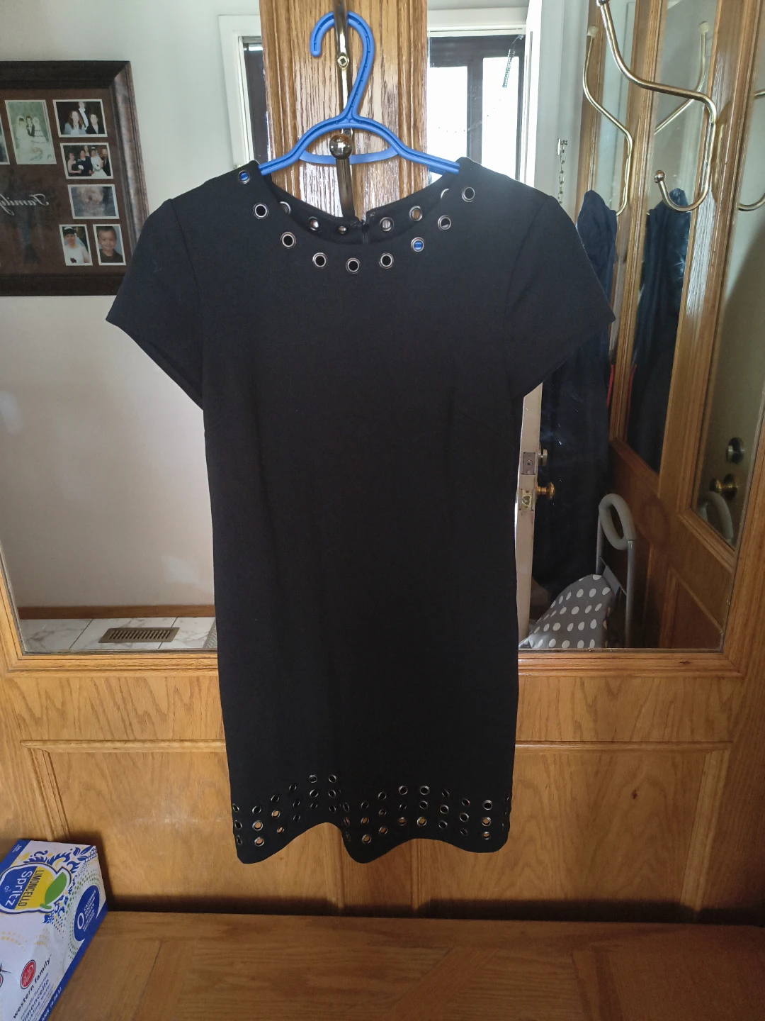 Michael Kors Black Eyelet Dress Size 4