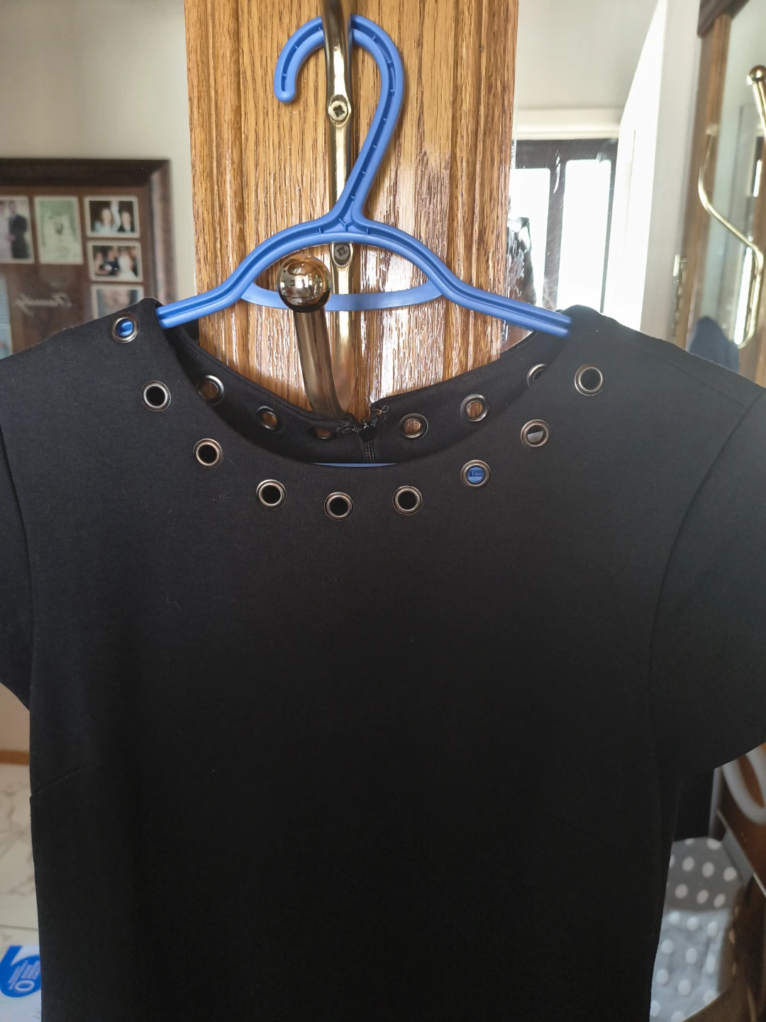 Michael Kors Black Eyelet Dress Size 4 - photo 2