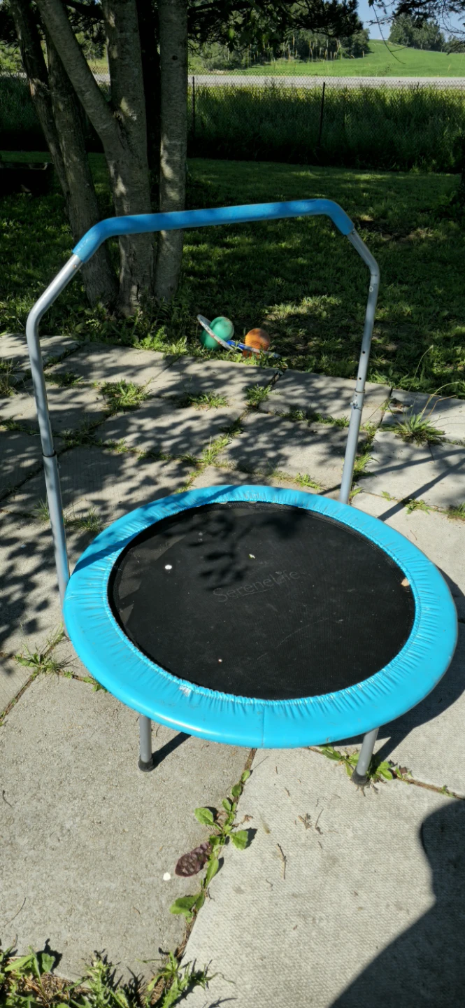 SereneLife Toddler Trampoline with Handle