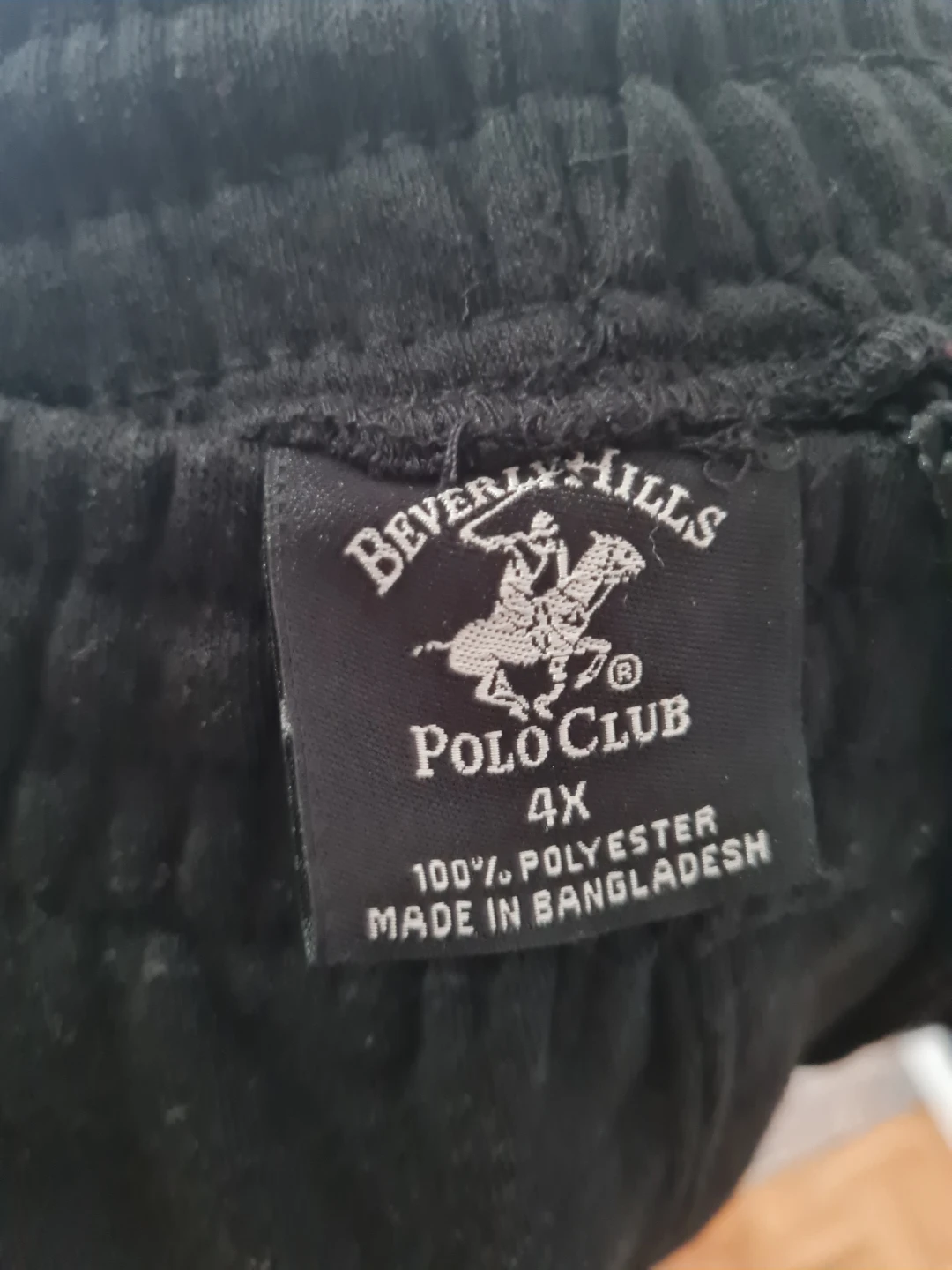 Beverly Hills Polo Club Black Joggers Pants Size 4X