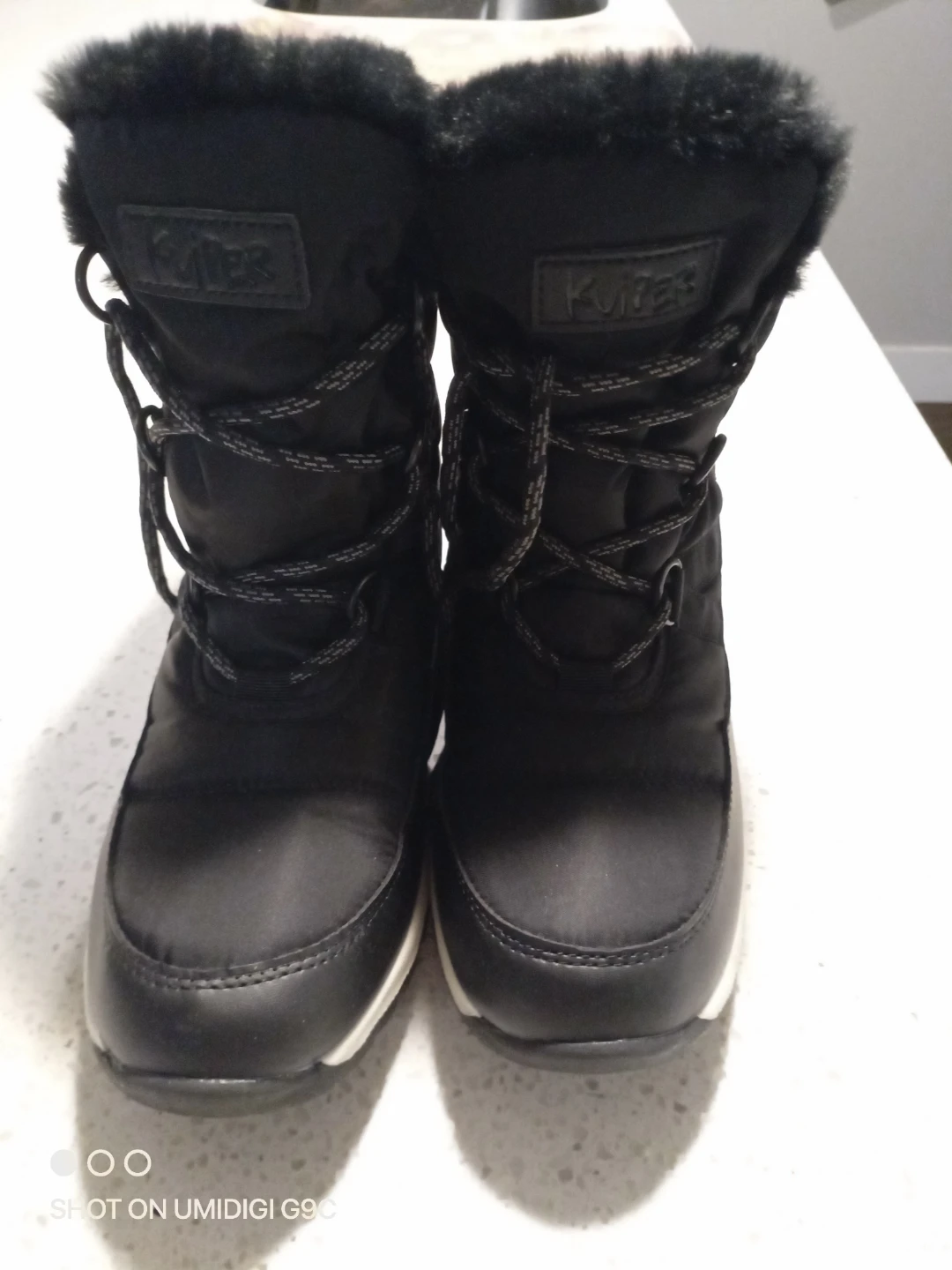 Kites Black Winter Boots Size 40 - photo 2