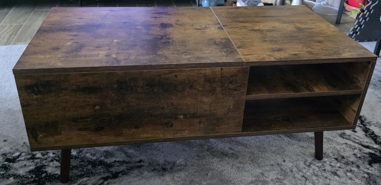 Lift Top Coffee Table with Storage