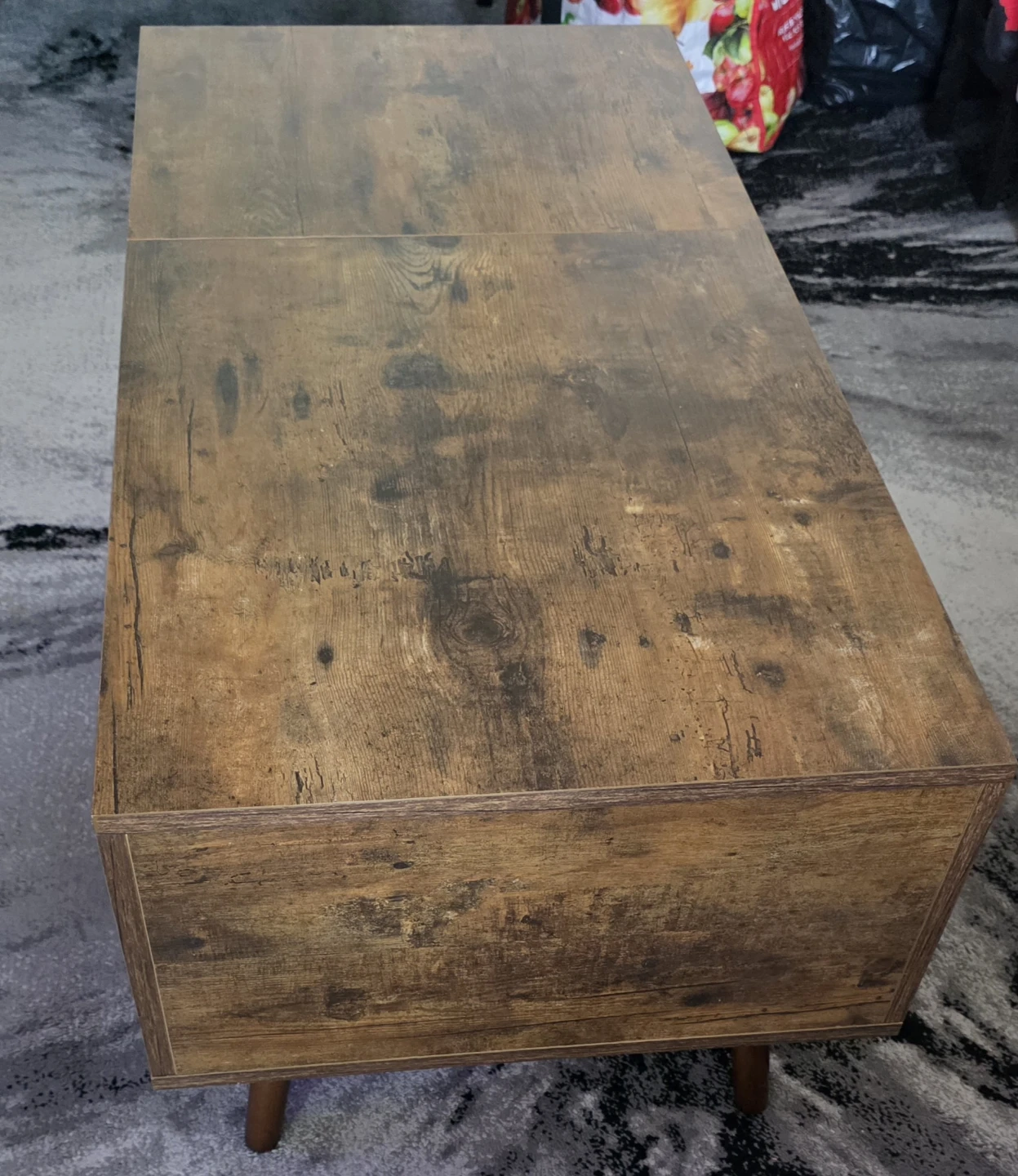 Lift Top Coffee Table with Storage - photo 3