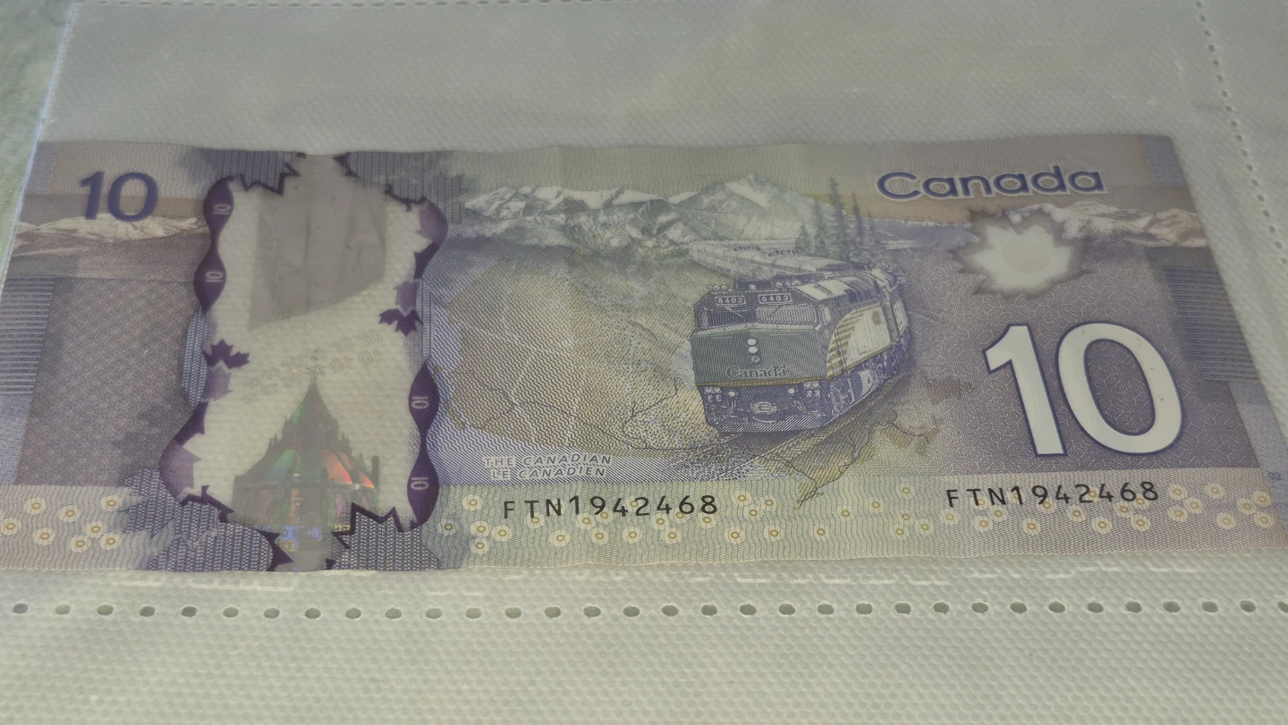 Canada $10 Bank Note
