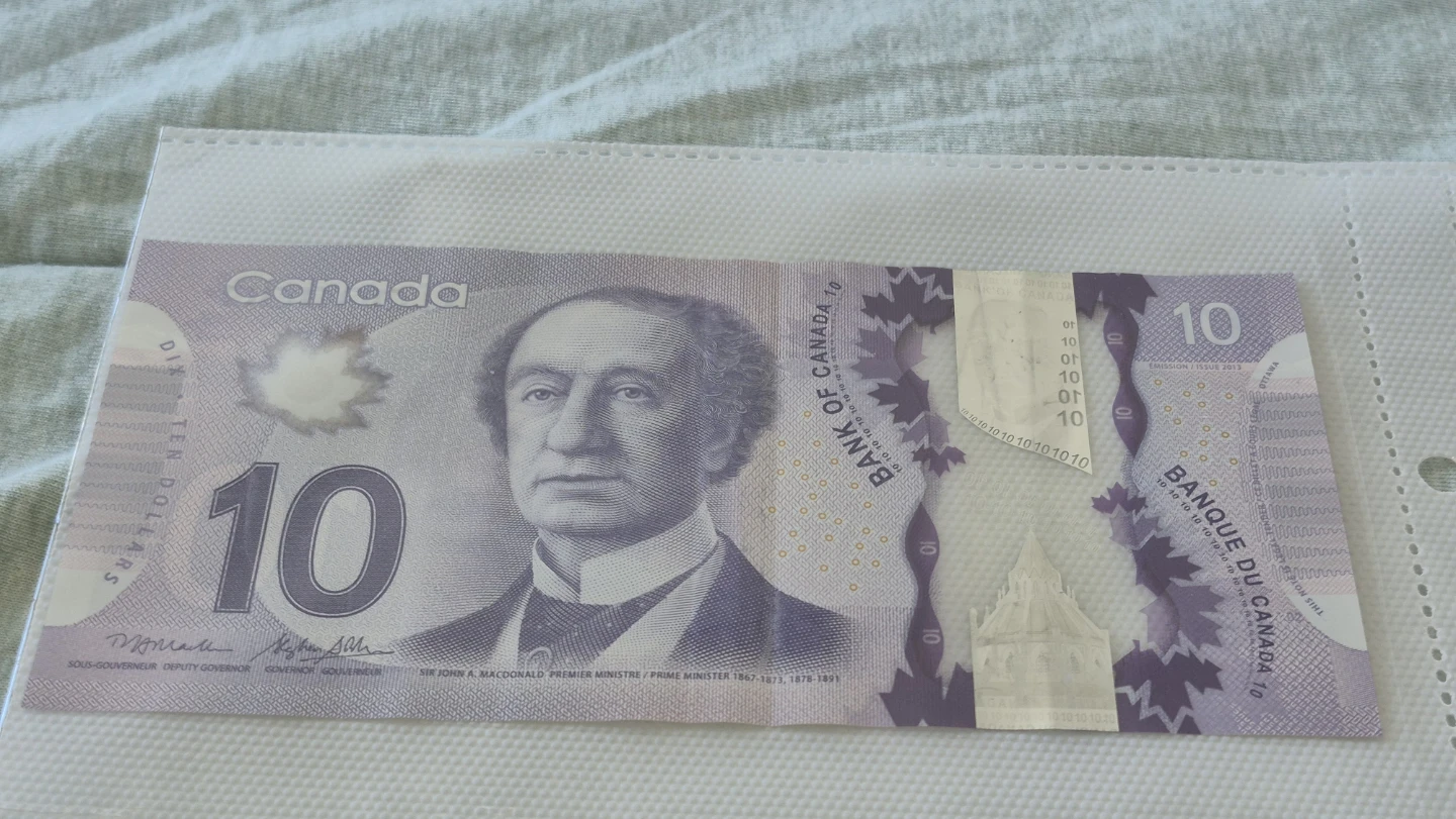 Canada $10 Bank Note - photo 2