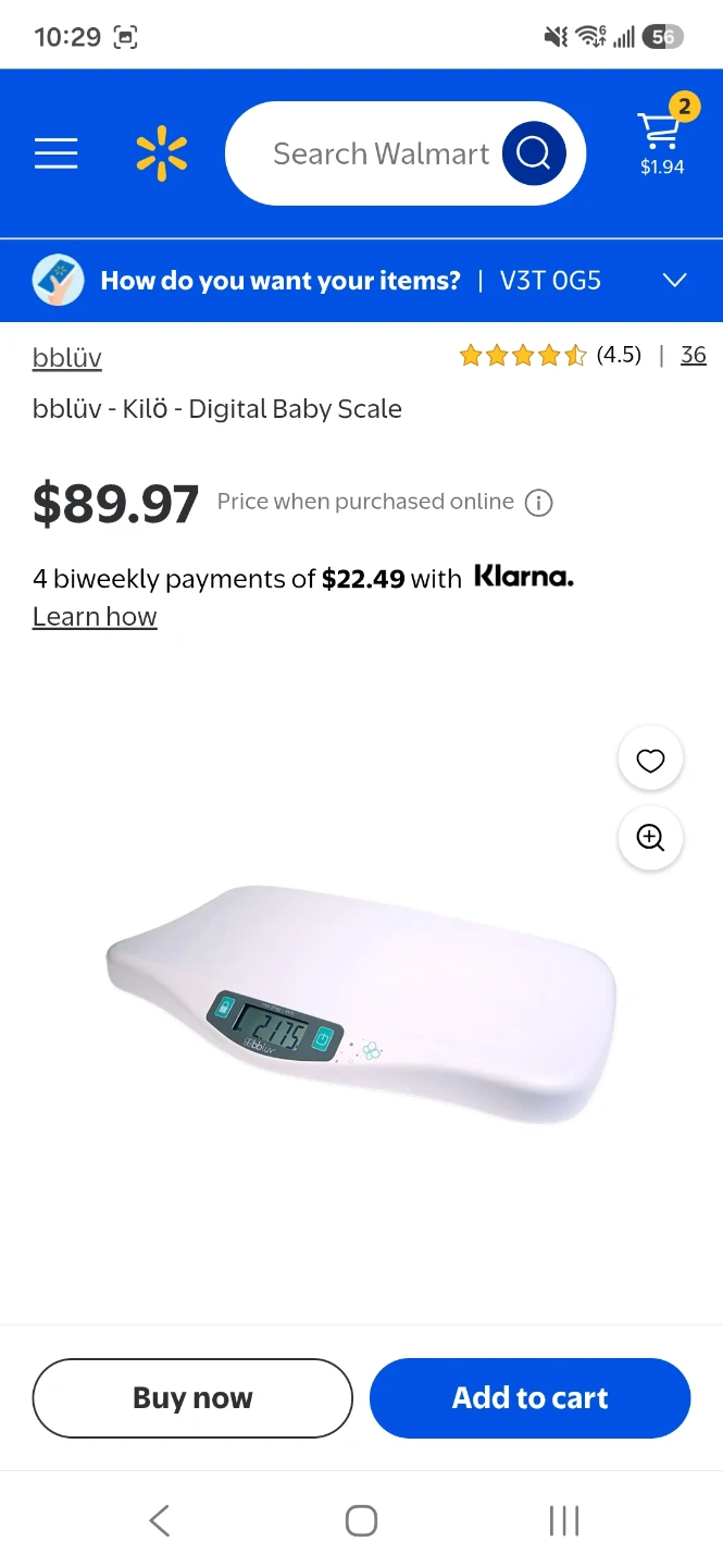 bbluv Kilo Digital Baby Scale - photo 3