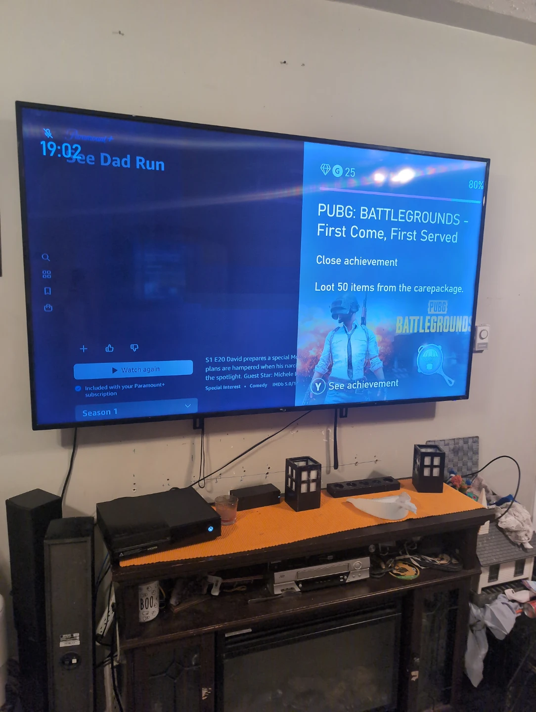 75" RCA smart tv