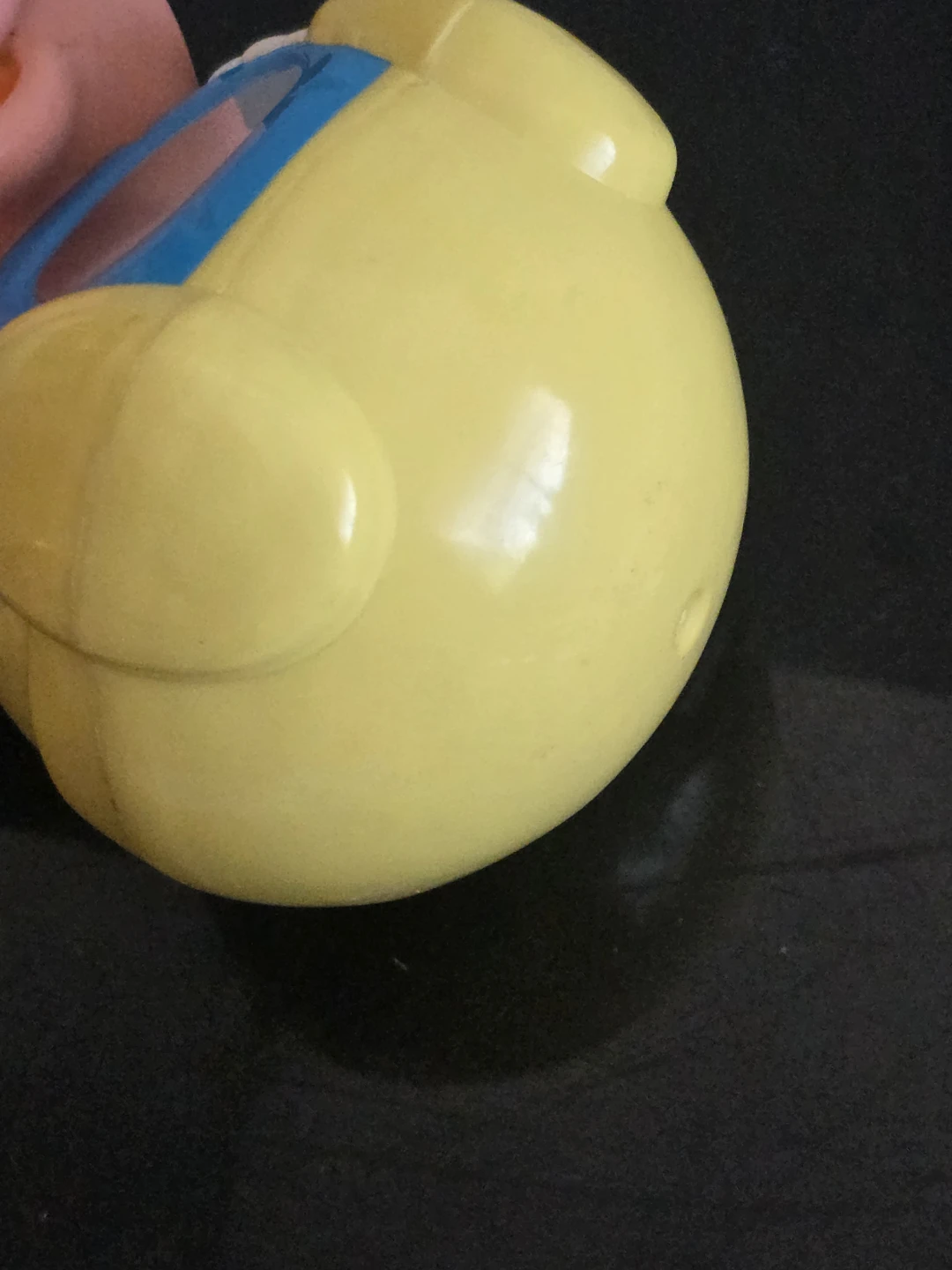 Vintage 1984 Mickey Mouse roly poly Plastic Toy - photo 4