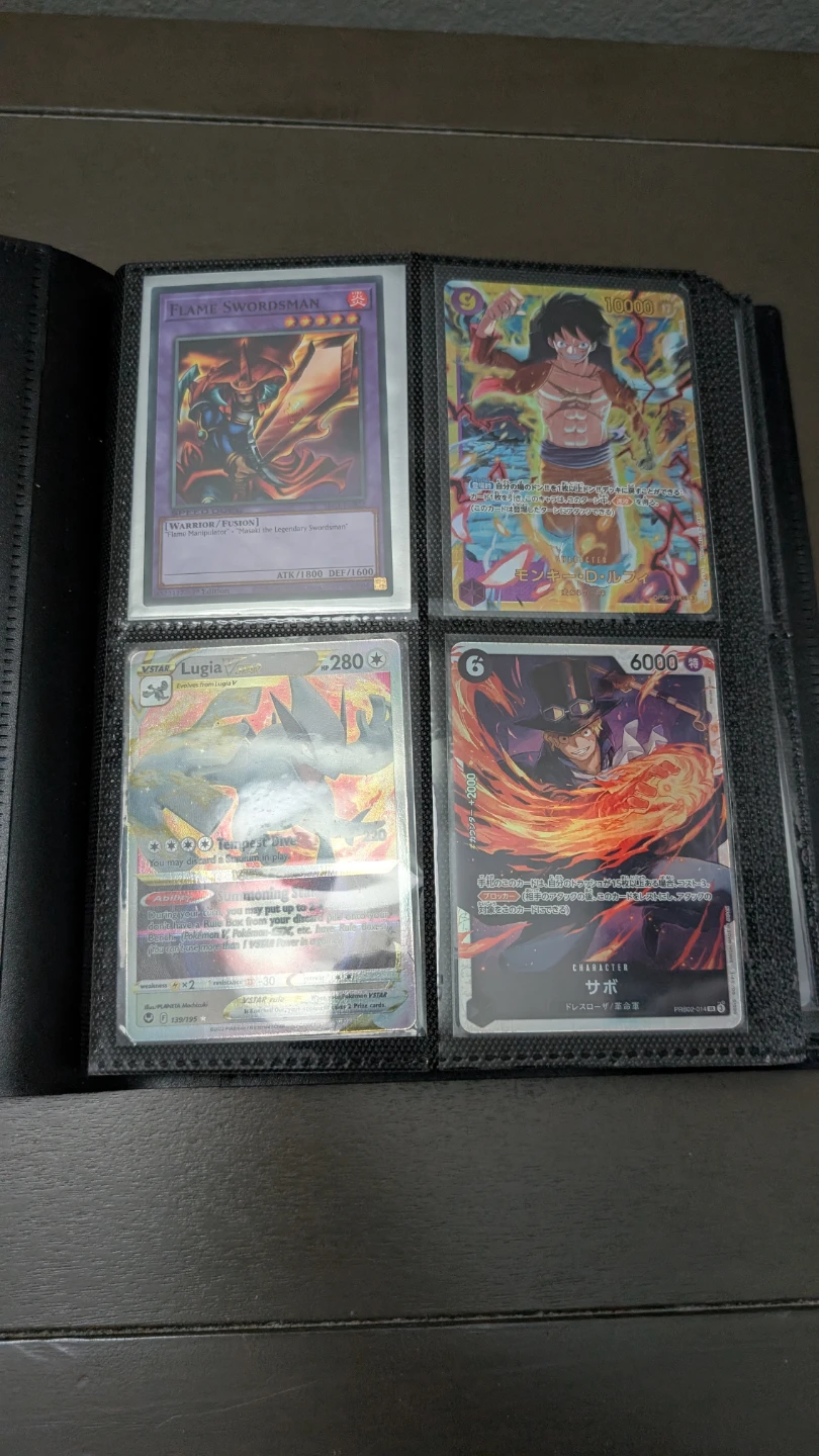 Vintage Yu-Gi-Oh, Pokémon TCG Collection Lot + Sleeved Binder