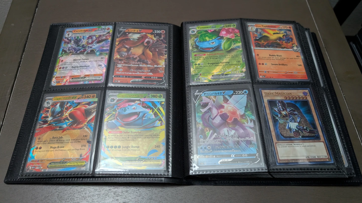 Vintage Yu-Gi-Oh, Pokémon TCG Collection Lot + Sleeved Binder - photo 3