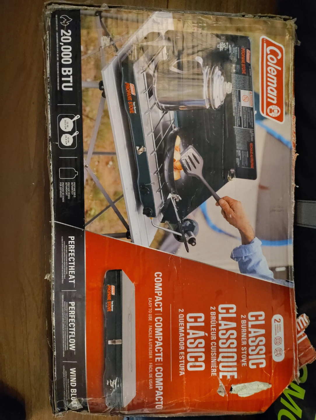 Coleman Classic 2 Burner Propane Stove 20,000 BTU
