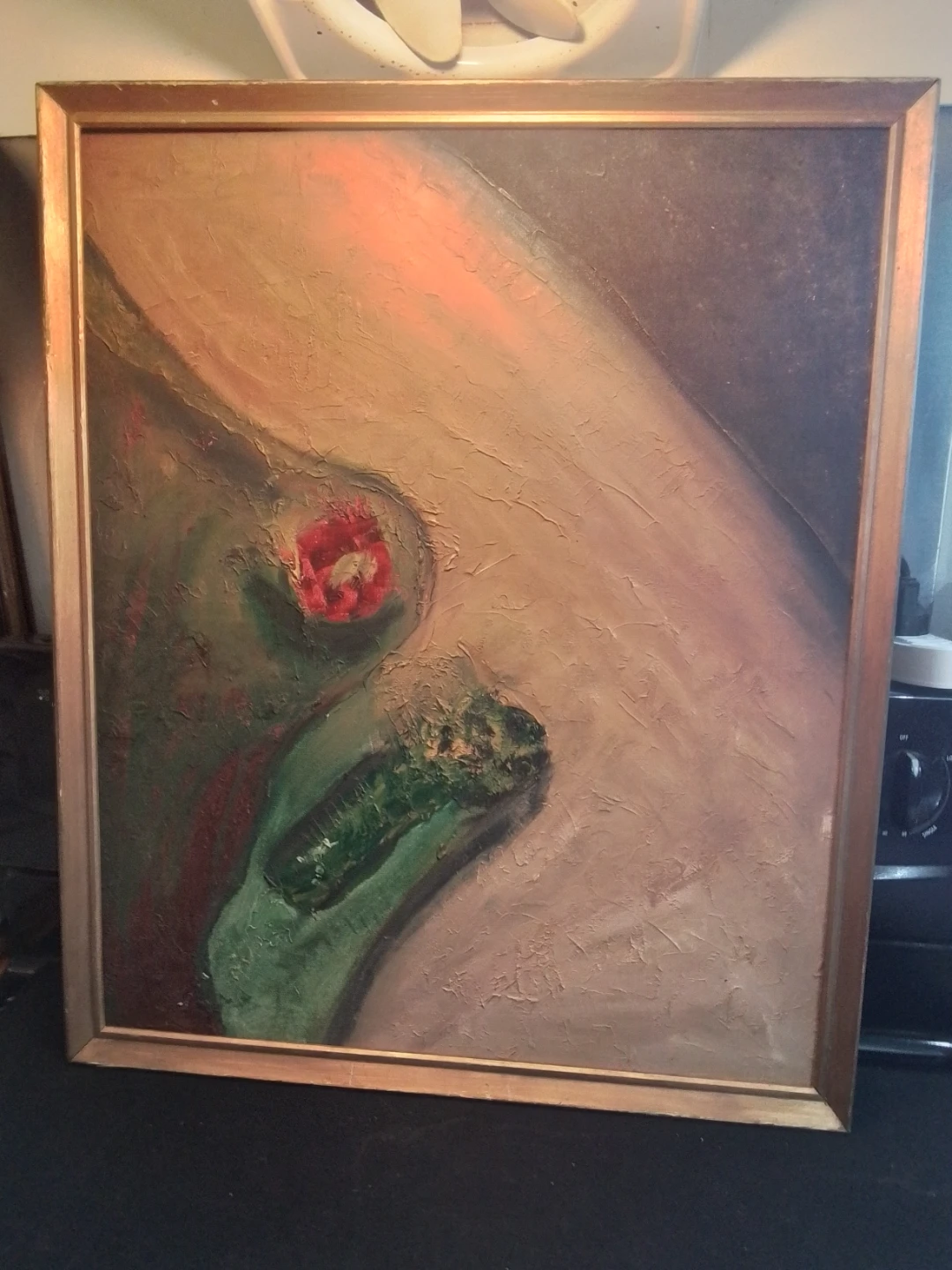Abstract Expressionist Mixed-Media Collage & Impasto Painting - photo 2