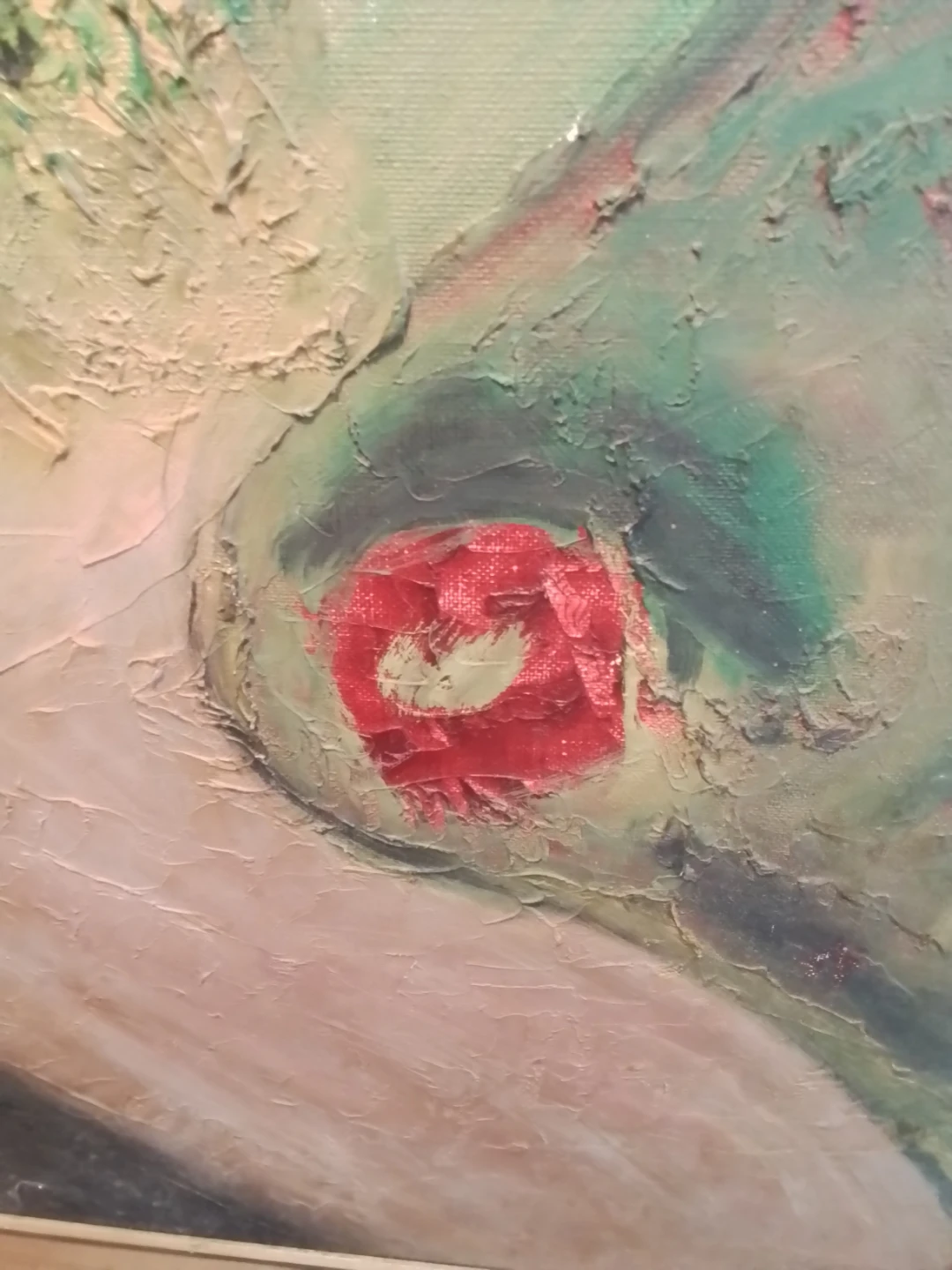 Abstract Expressionist Mixed-Media Collage & Impasto Painting - photo 5