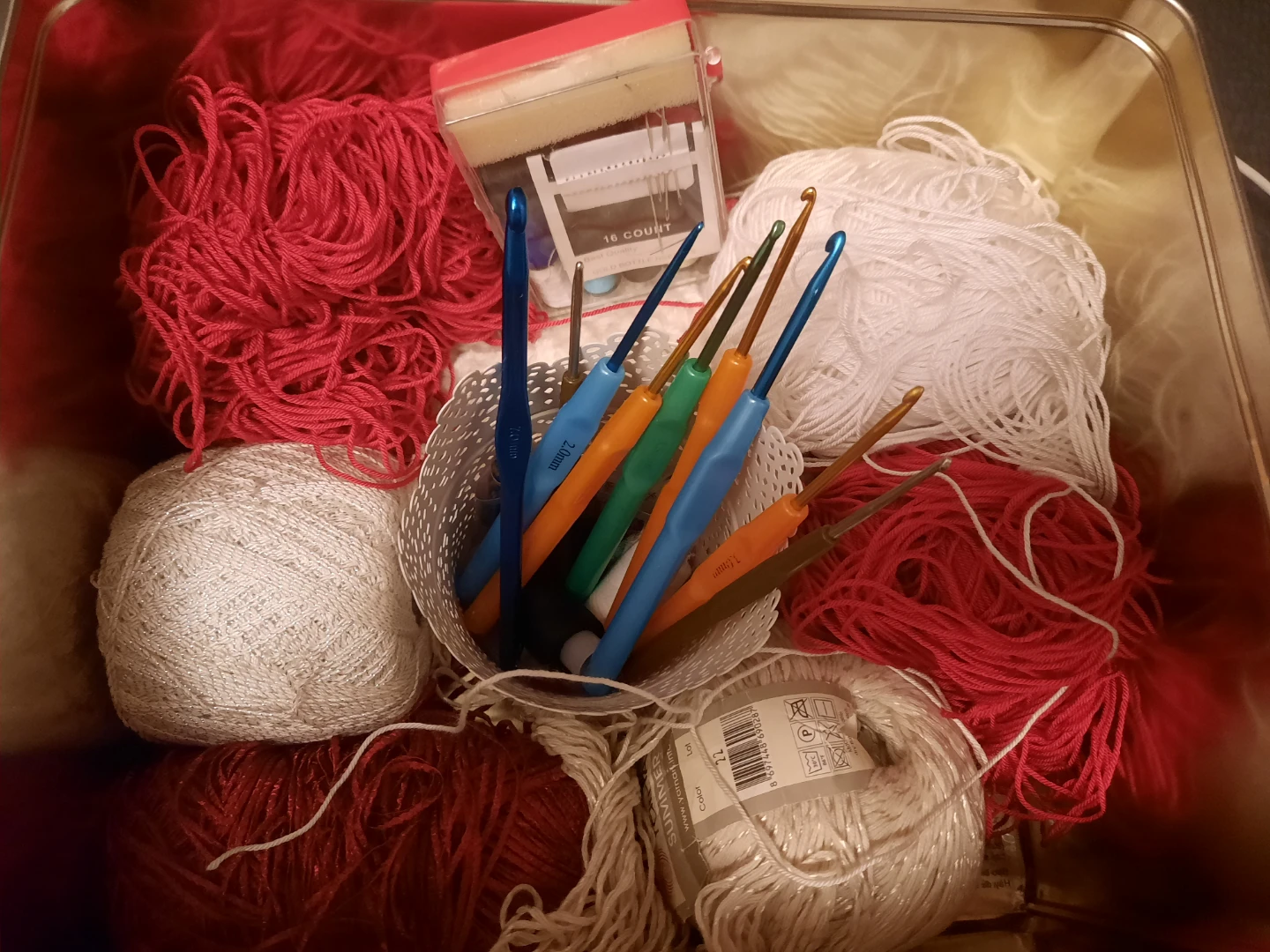 Crochet Yarn and Hook Set