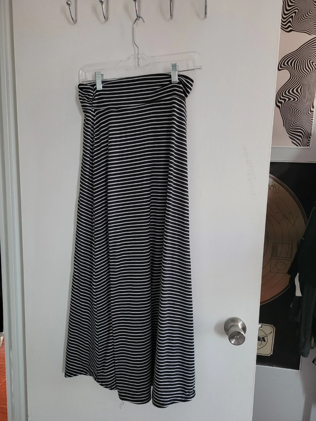 Striped Maxi Skirt