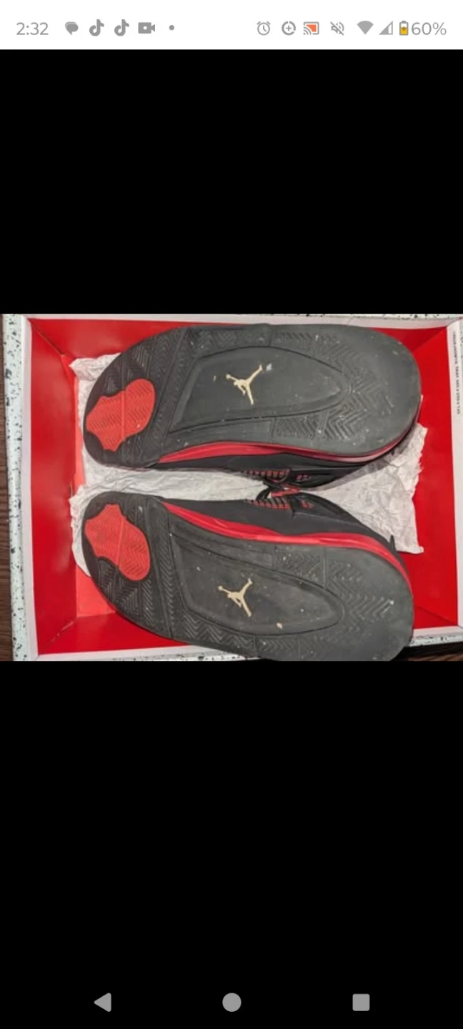 Air Jordan 4 red thunders - photo 2