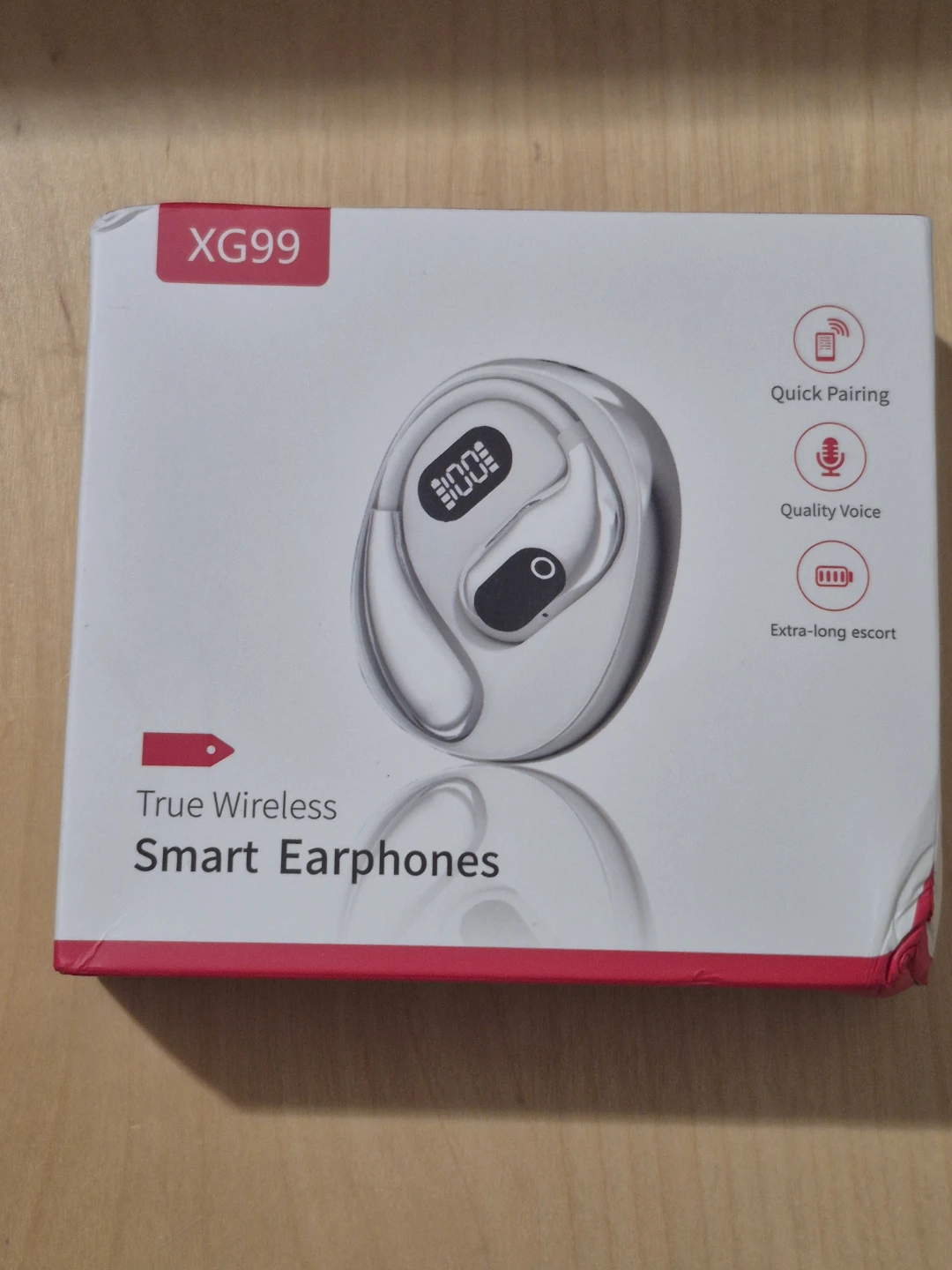 BNIB)AI Language Translator Airbuds Black - photo 2