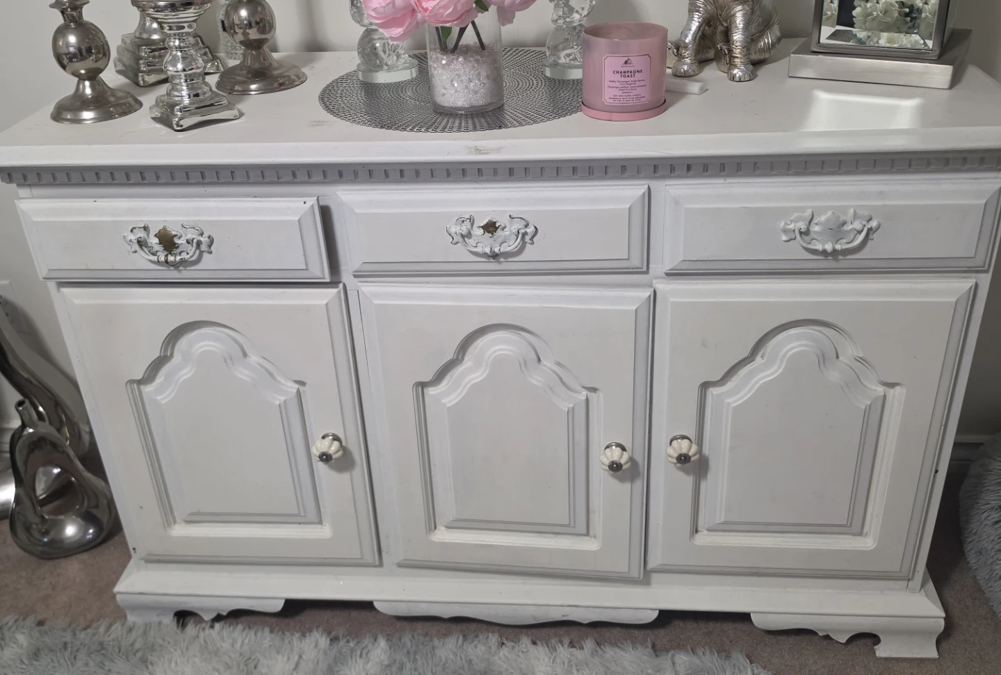 White Sideboard Cabinet