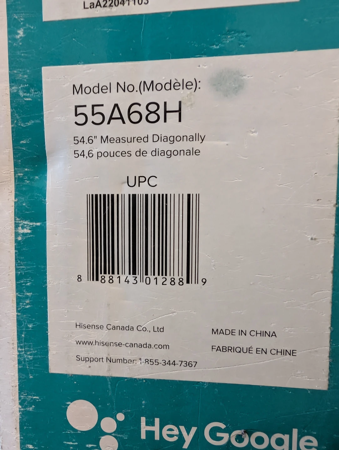 Hisense 55" 55A68H Smart TV - photo 5