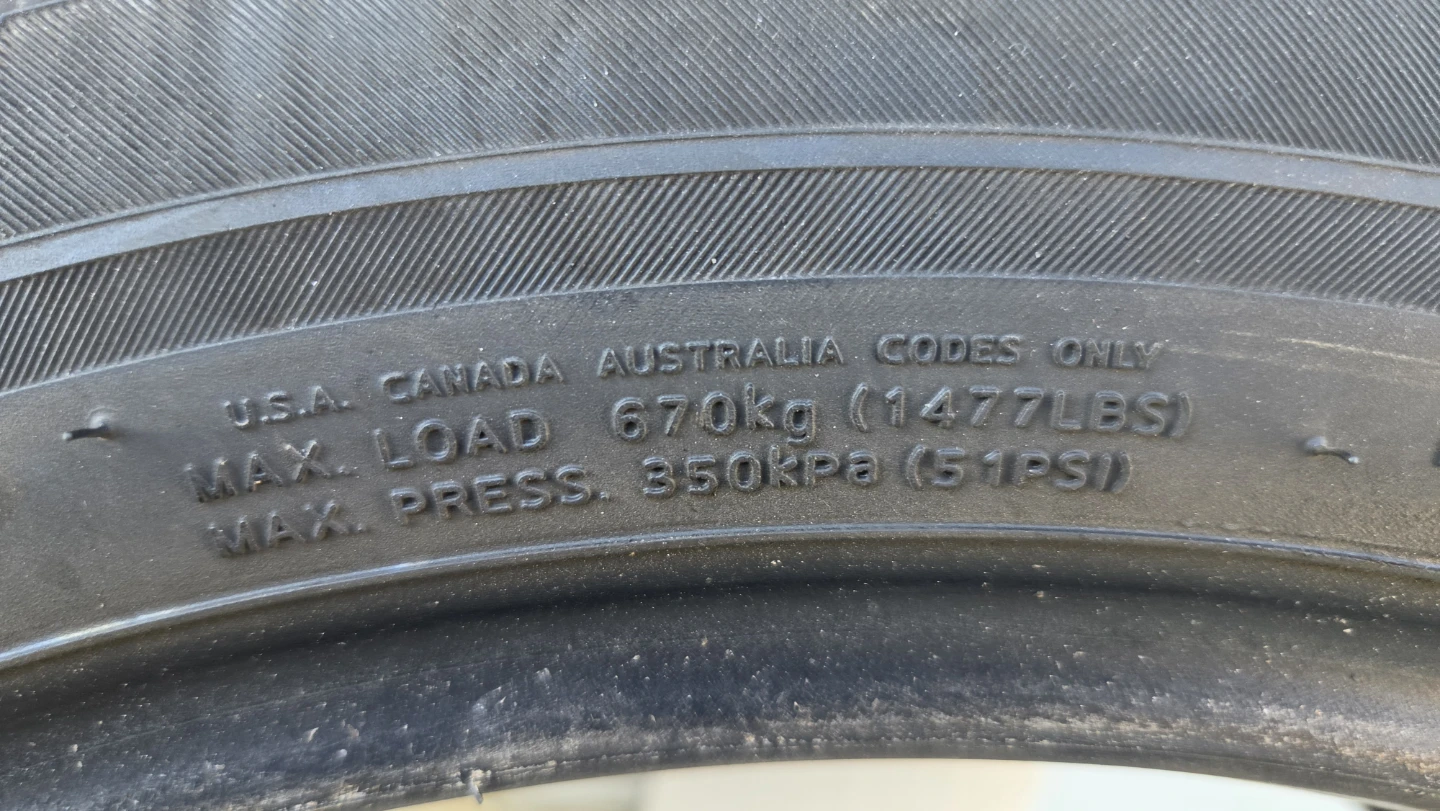 Set of 4 Hankook 235/45R18 All-Season Tires – 6/32 Tread - photo 3