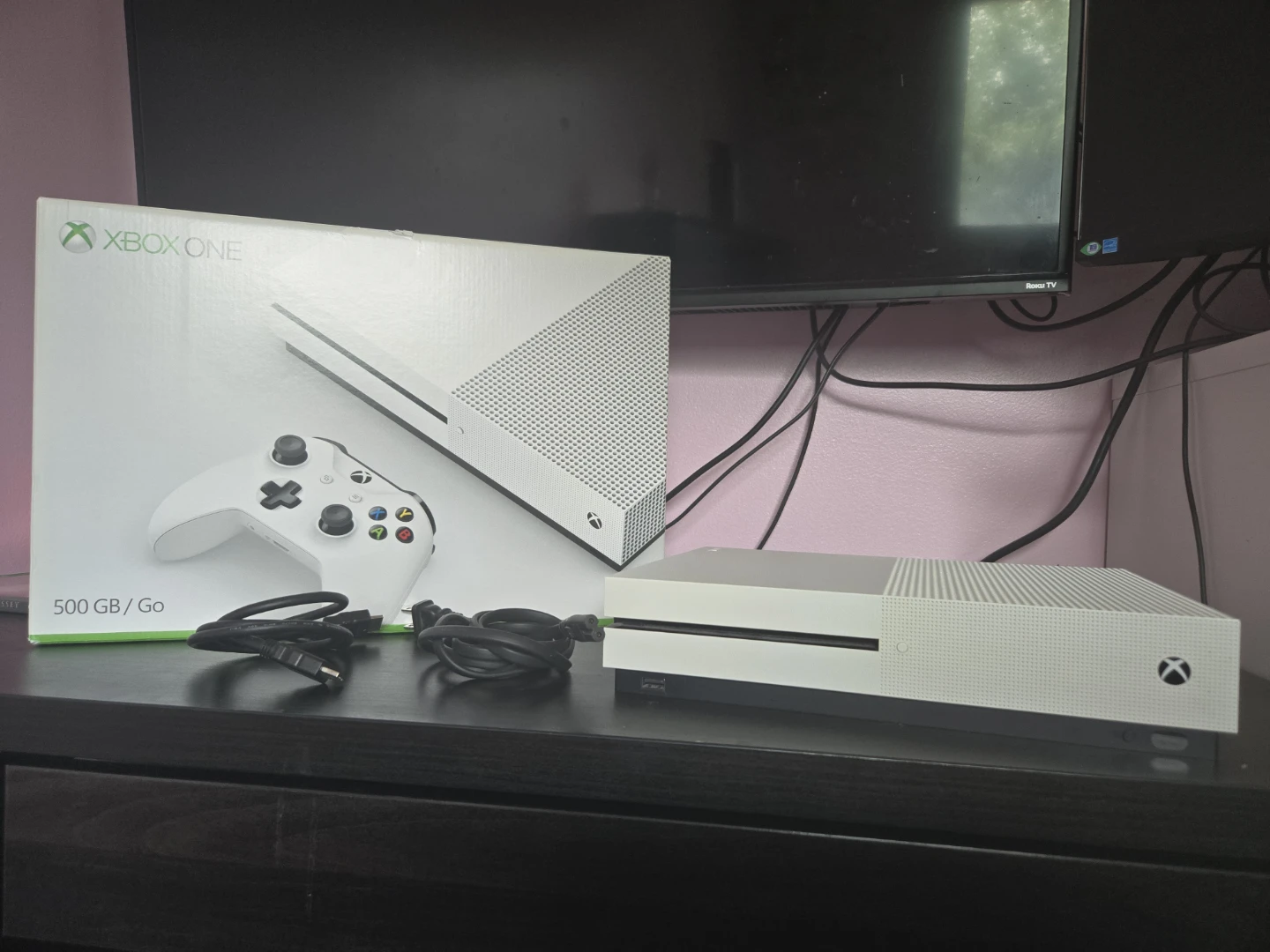 Xbox One S 500GB Console – Fully Working – No Controller