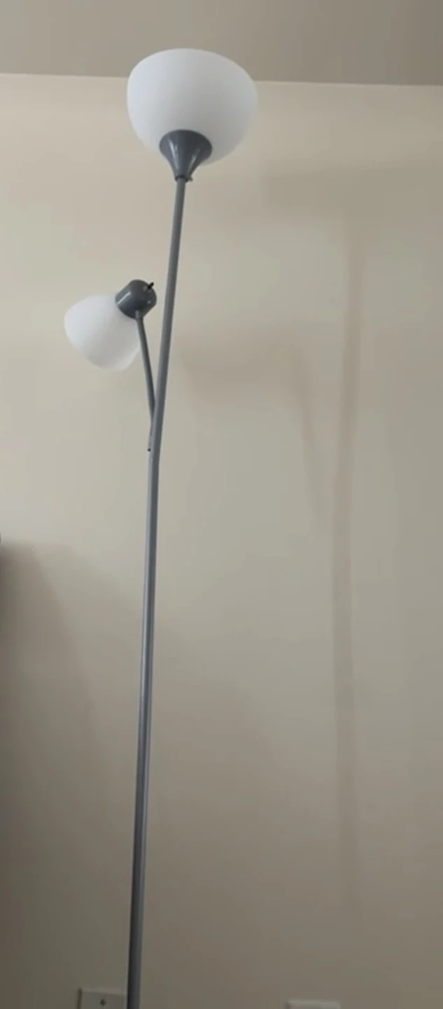 Floor Lamp with Two Lights