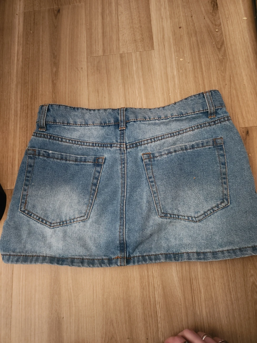 Indigo Rein Denim Mini Skirt Size 5/26 - photo 3
