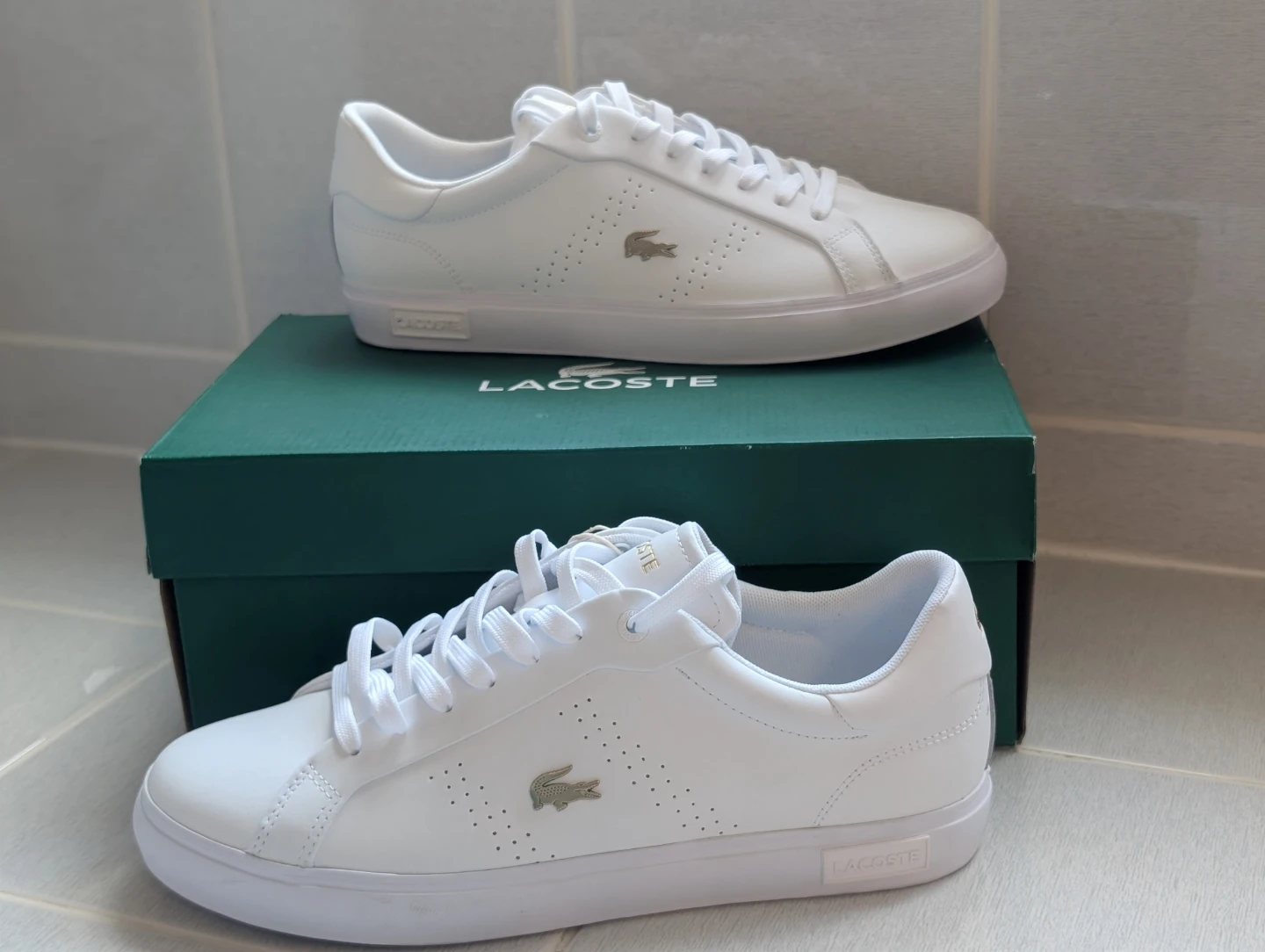 Lacoste Men's White Sneakers