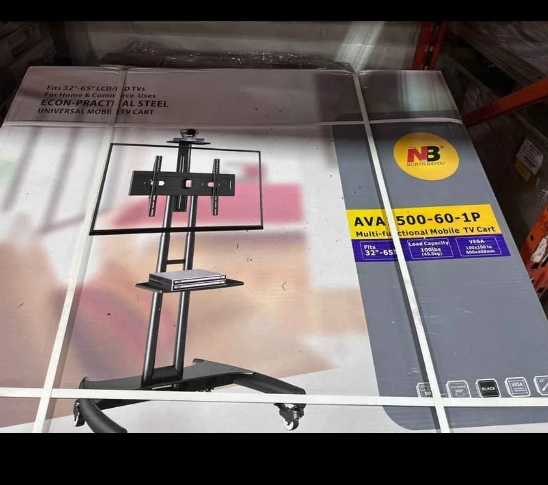 Multi-functional Mobile TV Cart