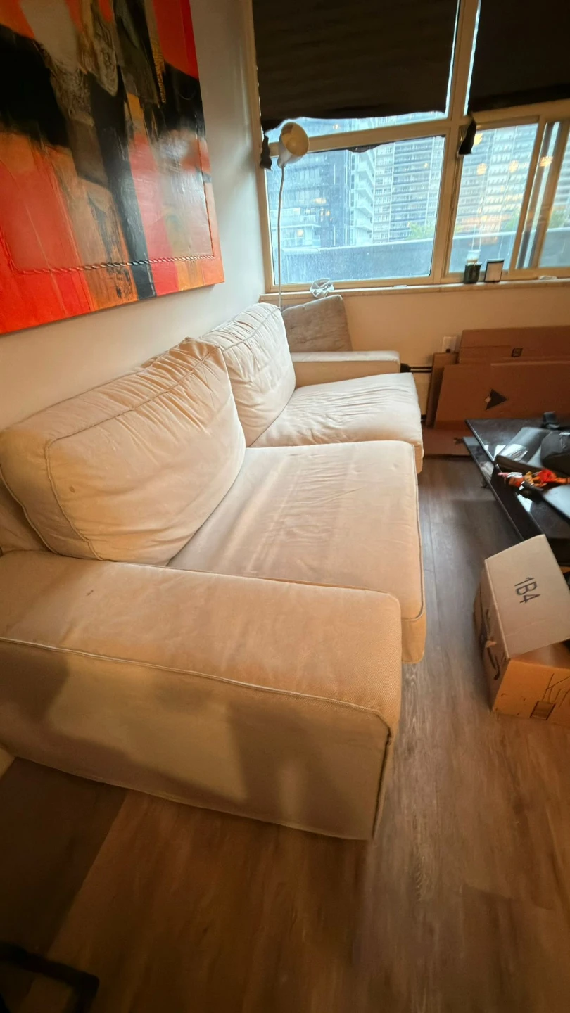 Ikea Light Beige Sectional Sofa
