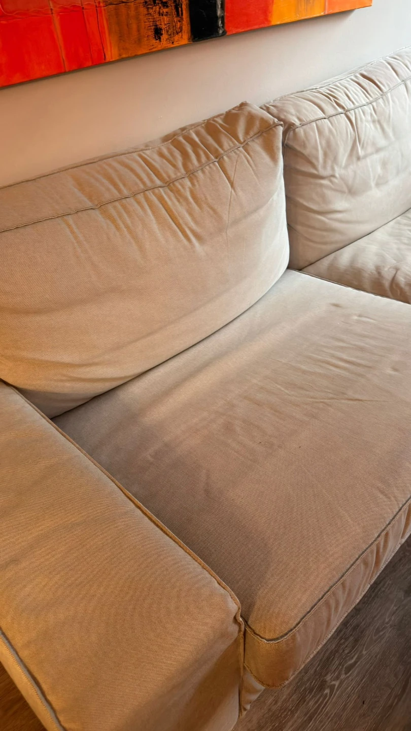 Ikea Light Beige Sectional Sofa - photo 2