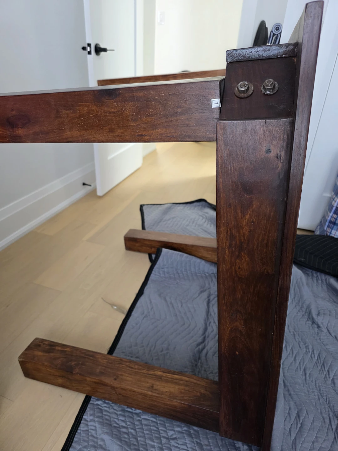 Dark Wood Side Table