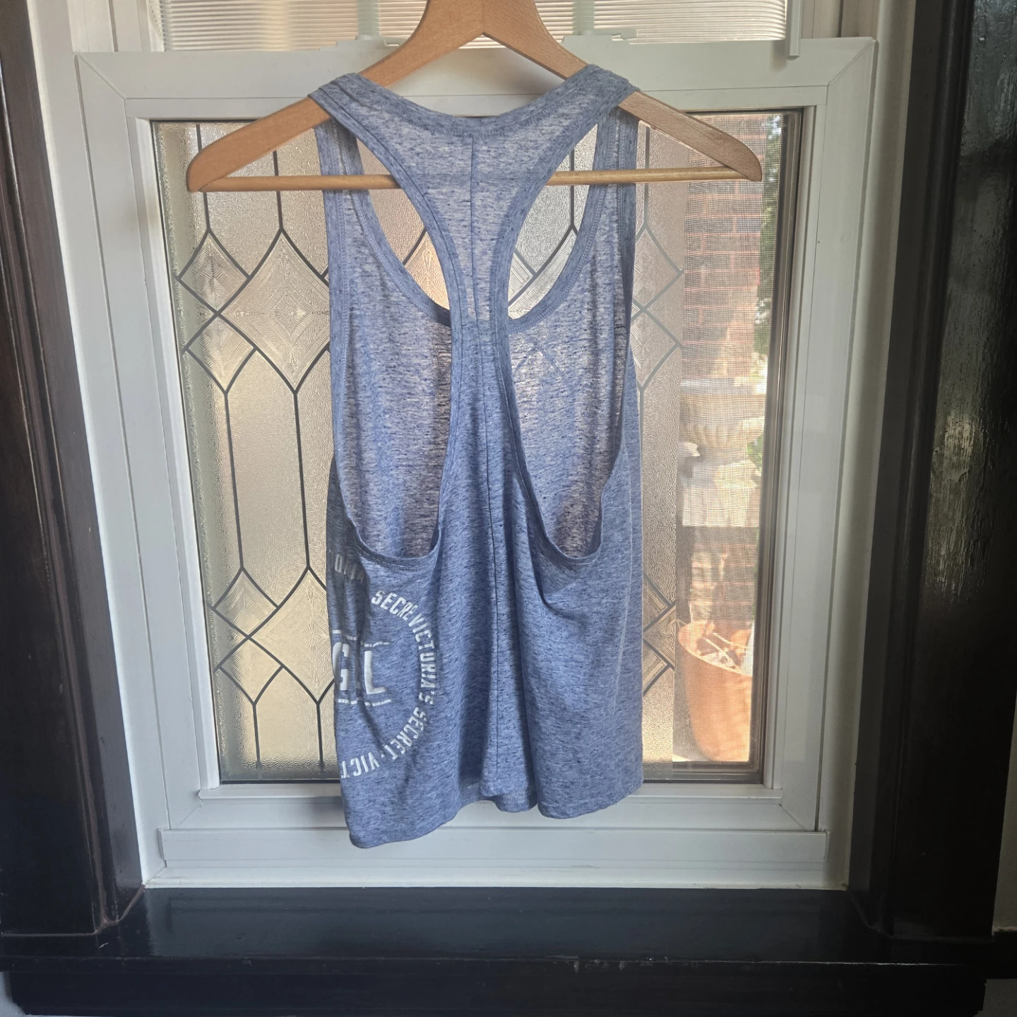 Victoria's Secret Blue Racerback Tank Top Size S/P - photo 2