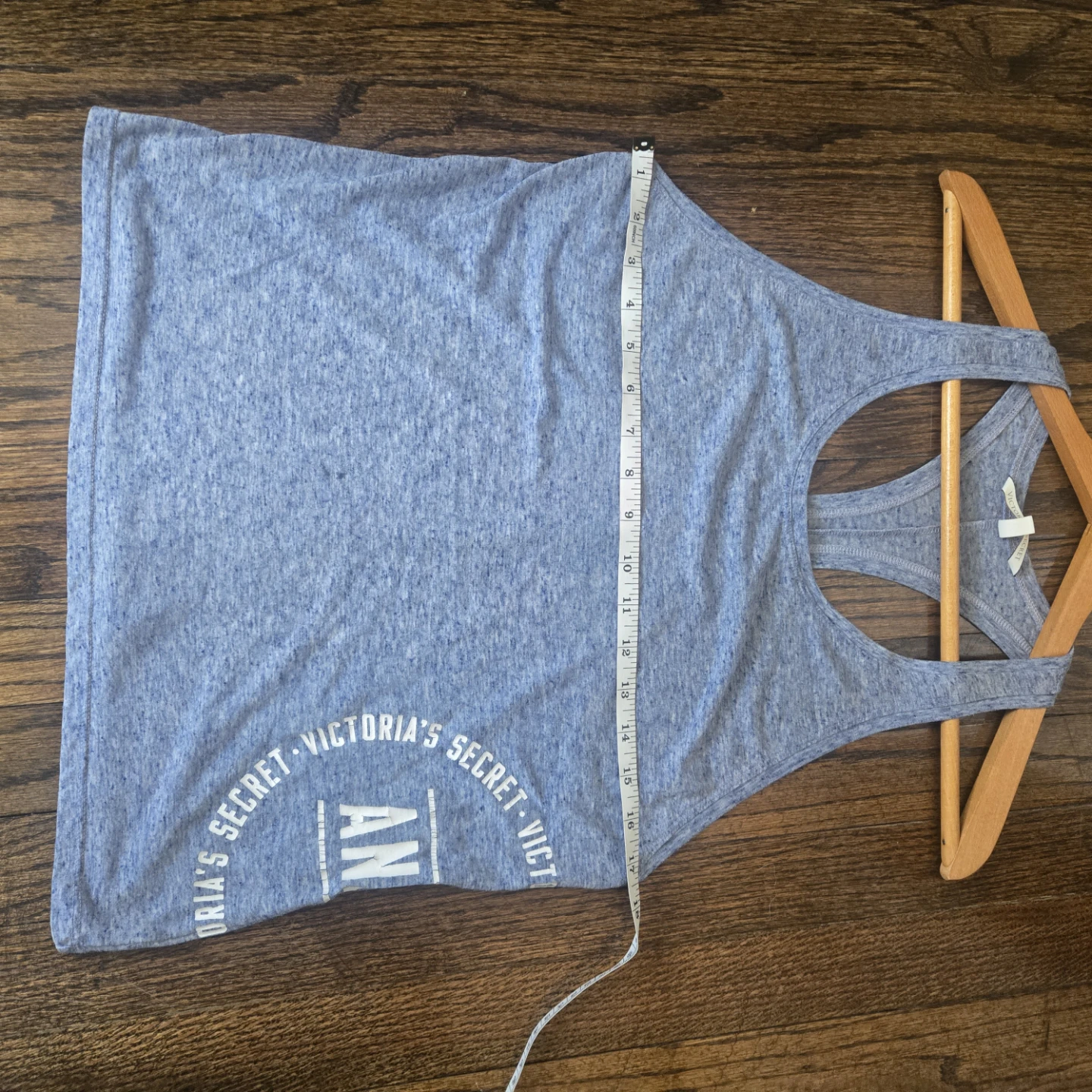 Victoria's Secret Blue Racerback Tank Top Size S/P - photo 3