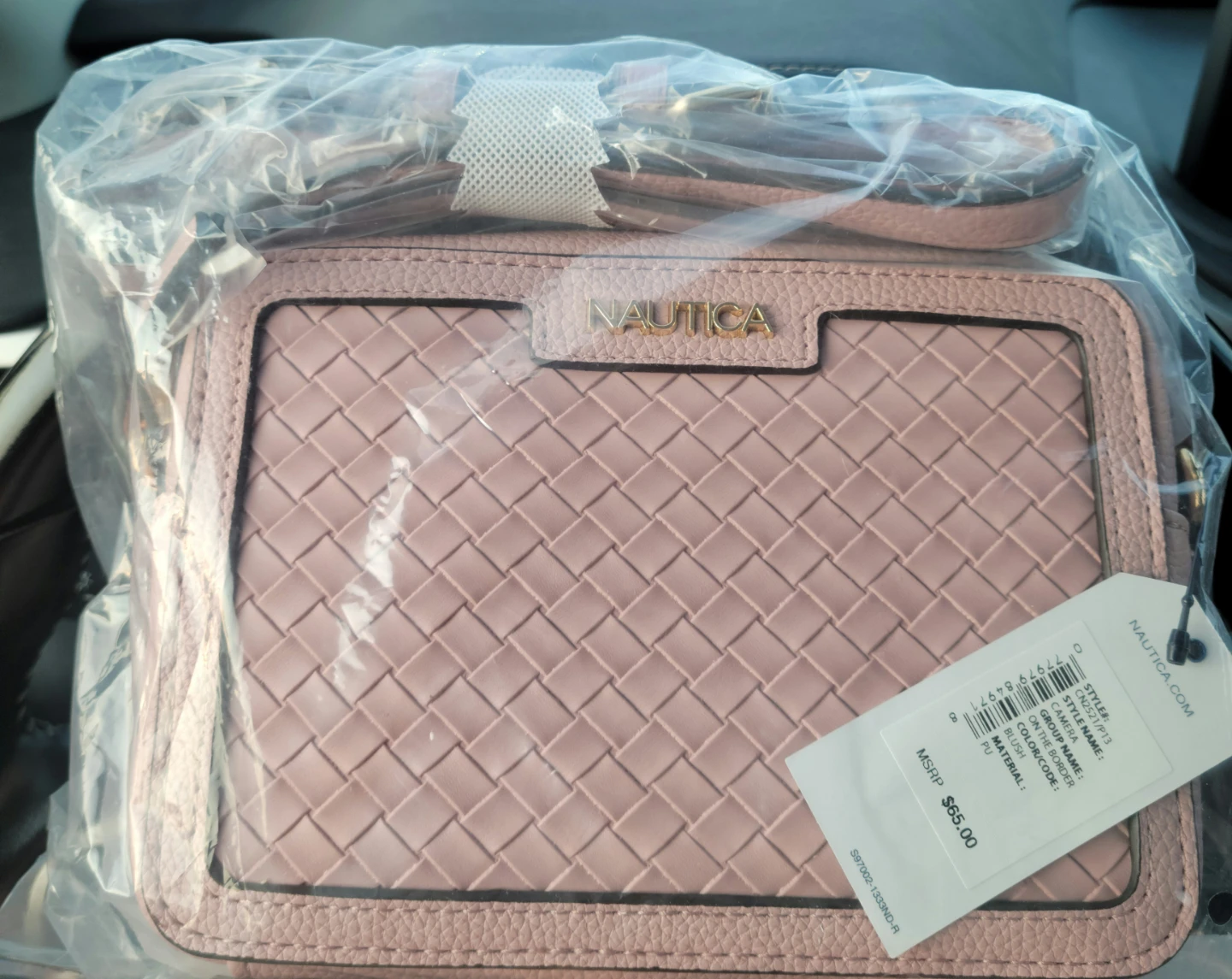 Nautica Crossbody- Blush
